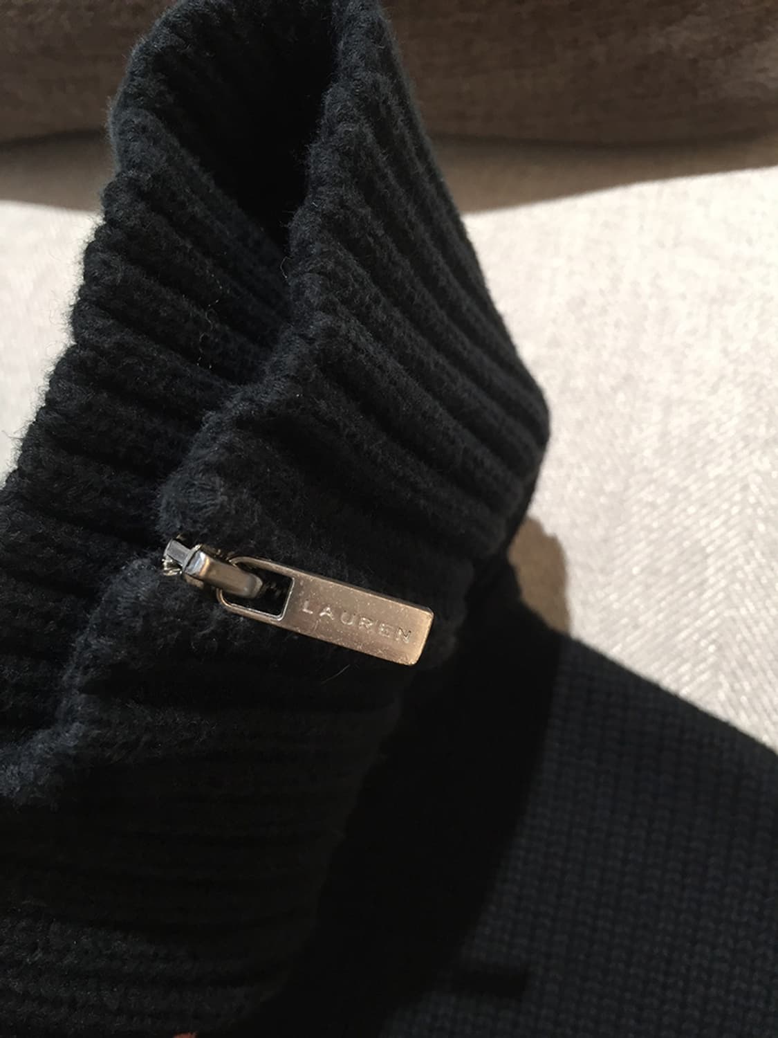 (WOMAN) 폴로랄프로렌 반집업 니트스웨터 S  상품이미지8