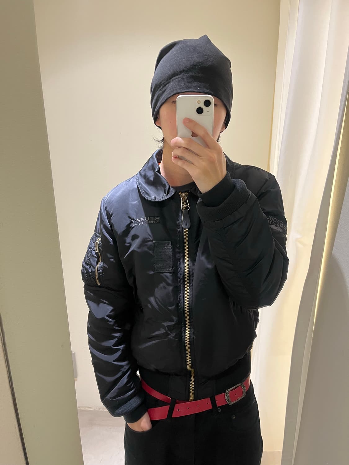 스투시 X 알파 인더스트리 B-15 자켓 상품이미지1