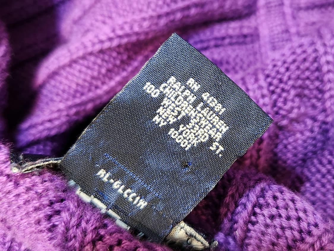 랄프 로렌 후드 꽈배기 크롭 니트  집업 상품이미지10