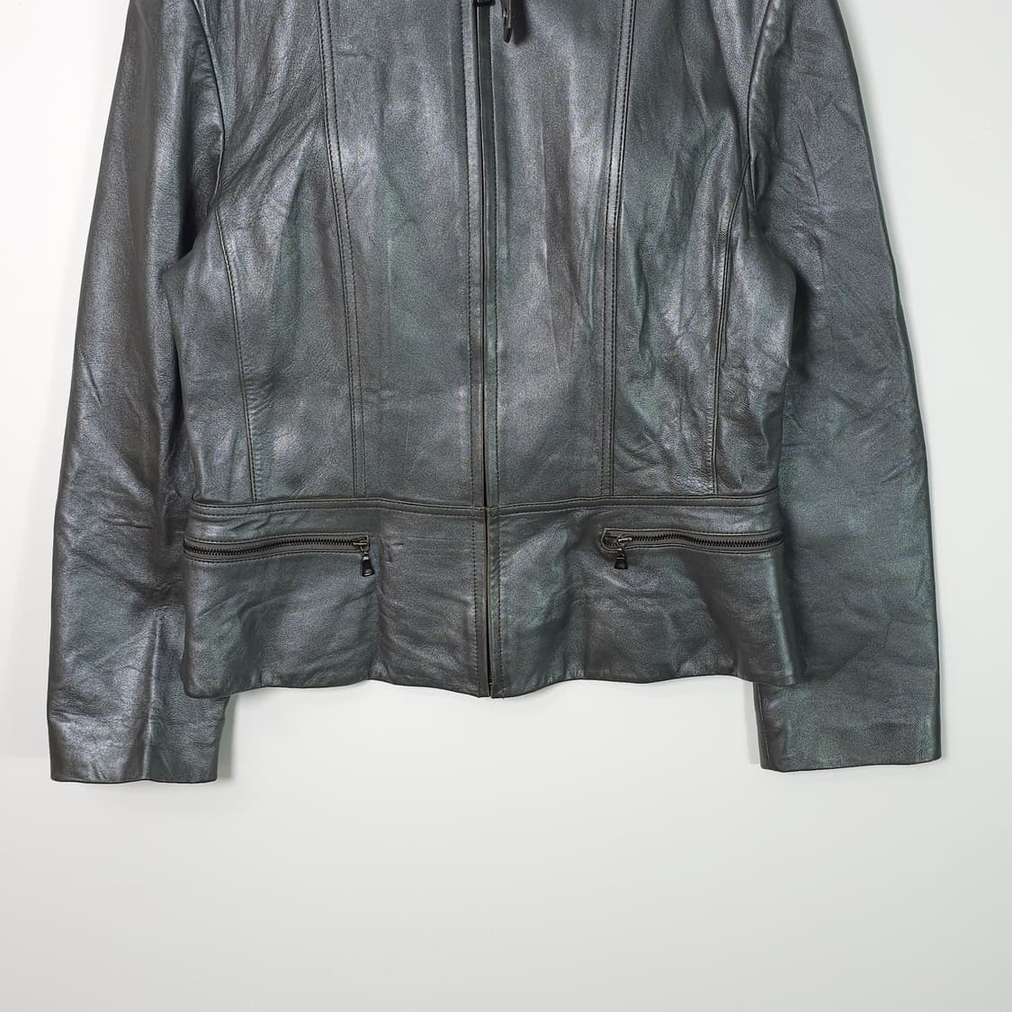 ANTHEM 그레이 램스킨 자켓  상품이미지3