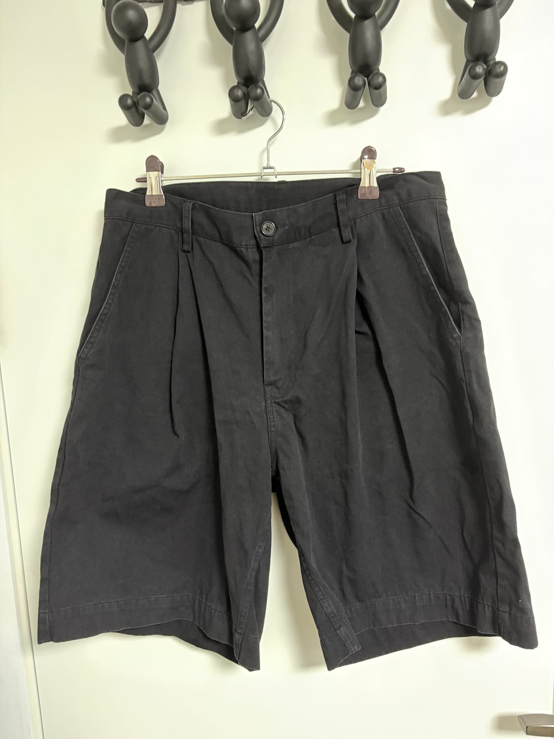 파르티멘토 버뮤다팬츠 블랙 상품이미지3