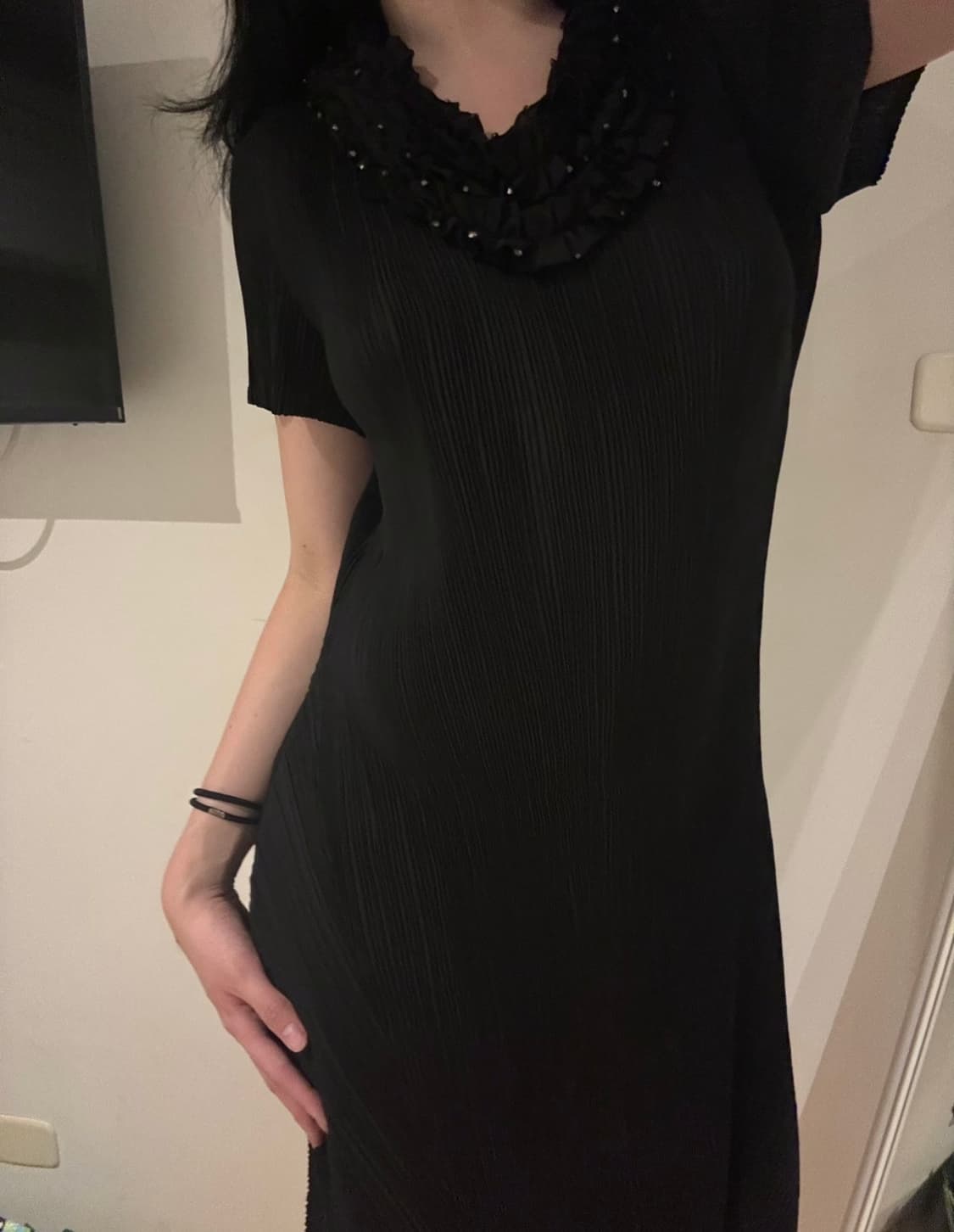 issey miyake st (스타일) maxi dress 원피스 상품이미지2