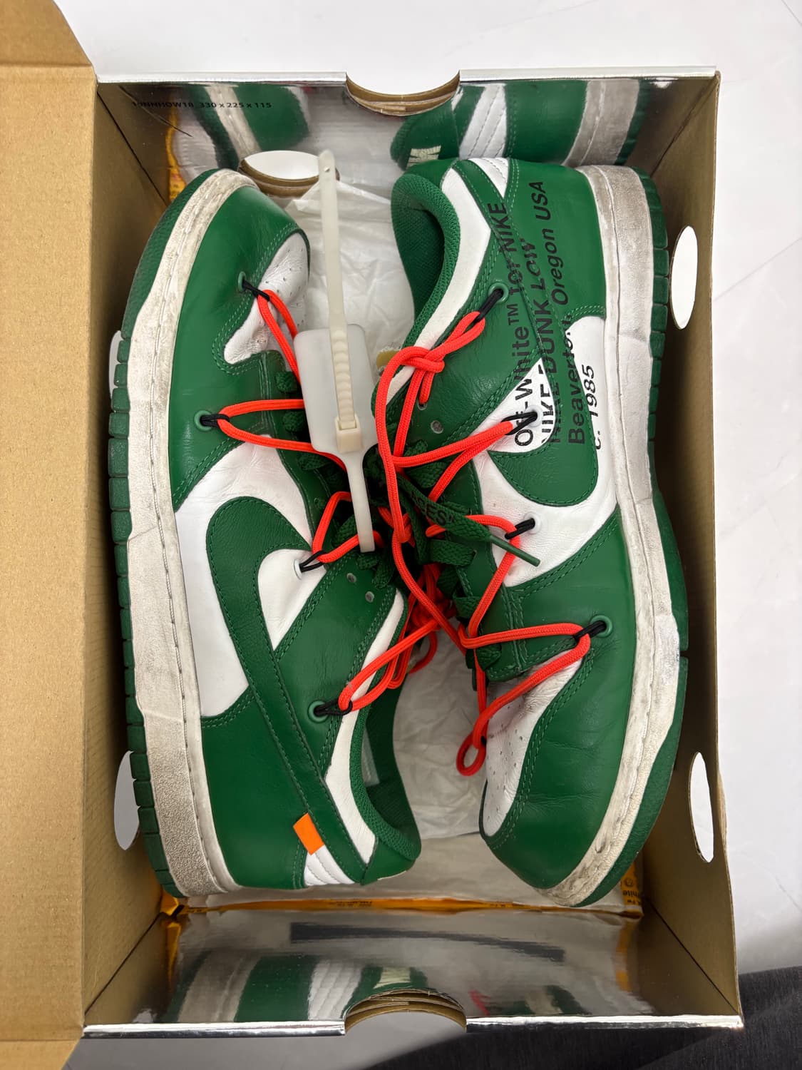 오프화이트 덩크 그린 상품이미지1
