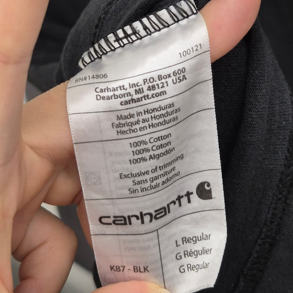 CARHARTT / 포켓 반팔 티셔츠 L 상품이미지4