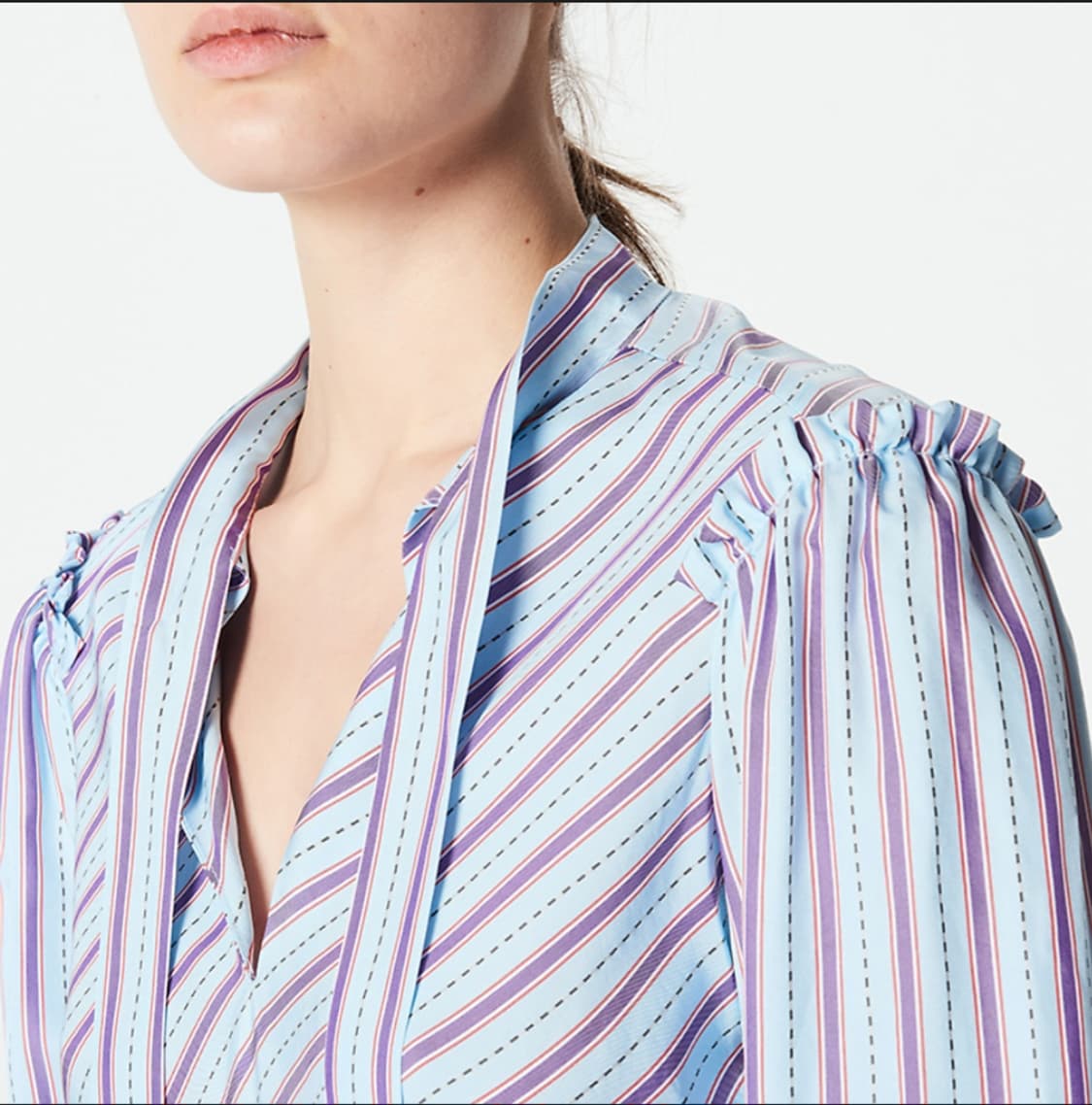 산드로 스트라이프 롱원피스 36사이즈 상품이미지6