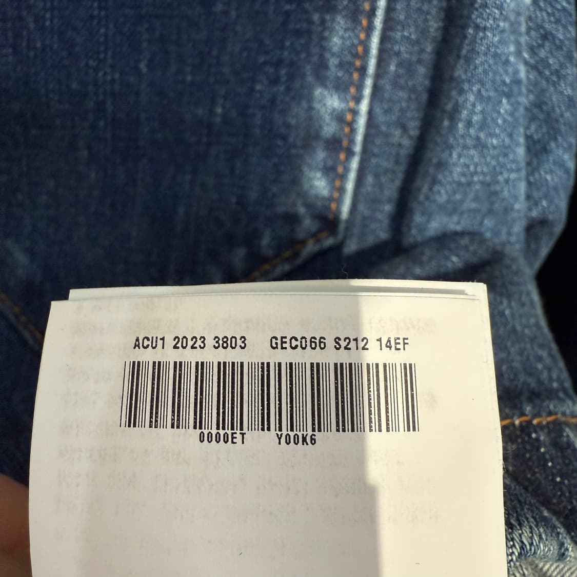 (XL) 프라다 삼각로고 데님 셔츠 자켓  상품이미지7