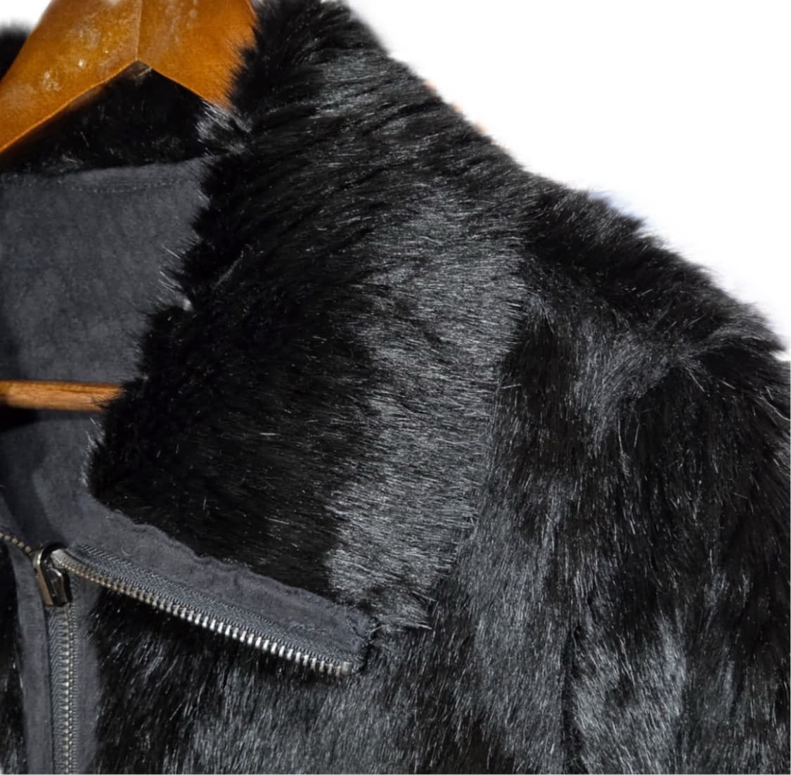 MOTIVI 리버시블 무스탕 퍼 자켓 상품이미지5