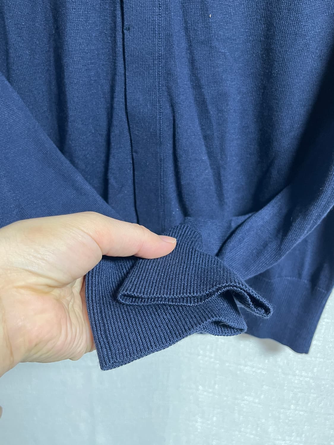 공용 바나나리퍼블릭 실크 캐시미어 브이넥 가디건 M 상품이미지2