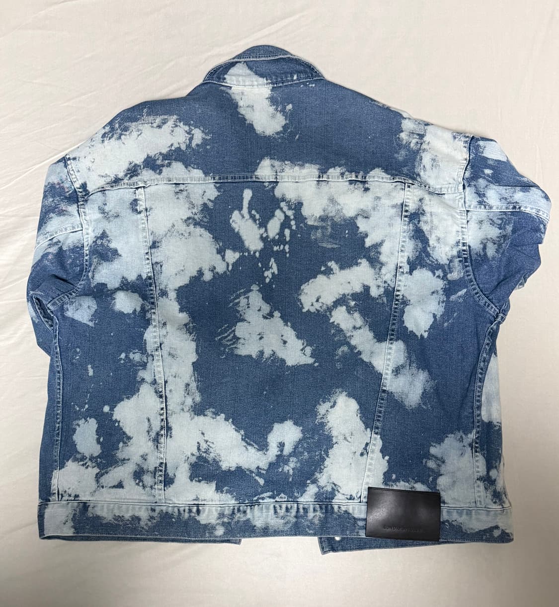 선데이오프클럽 블리치드 데님자켓 상품이미지3