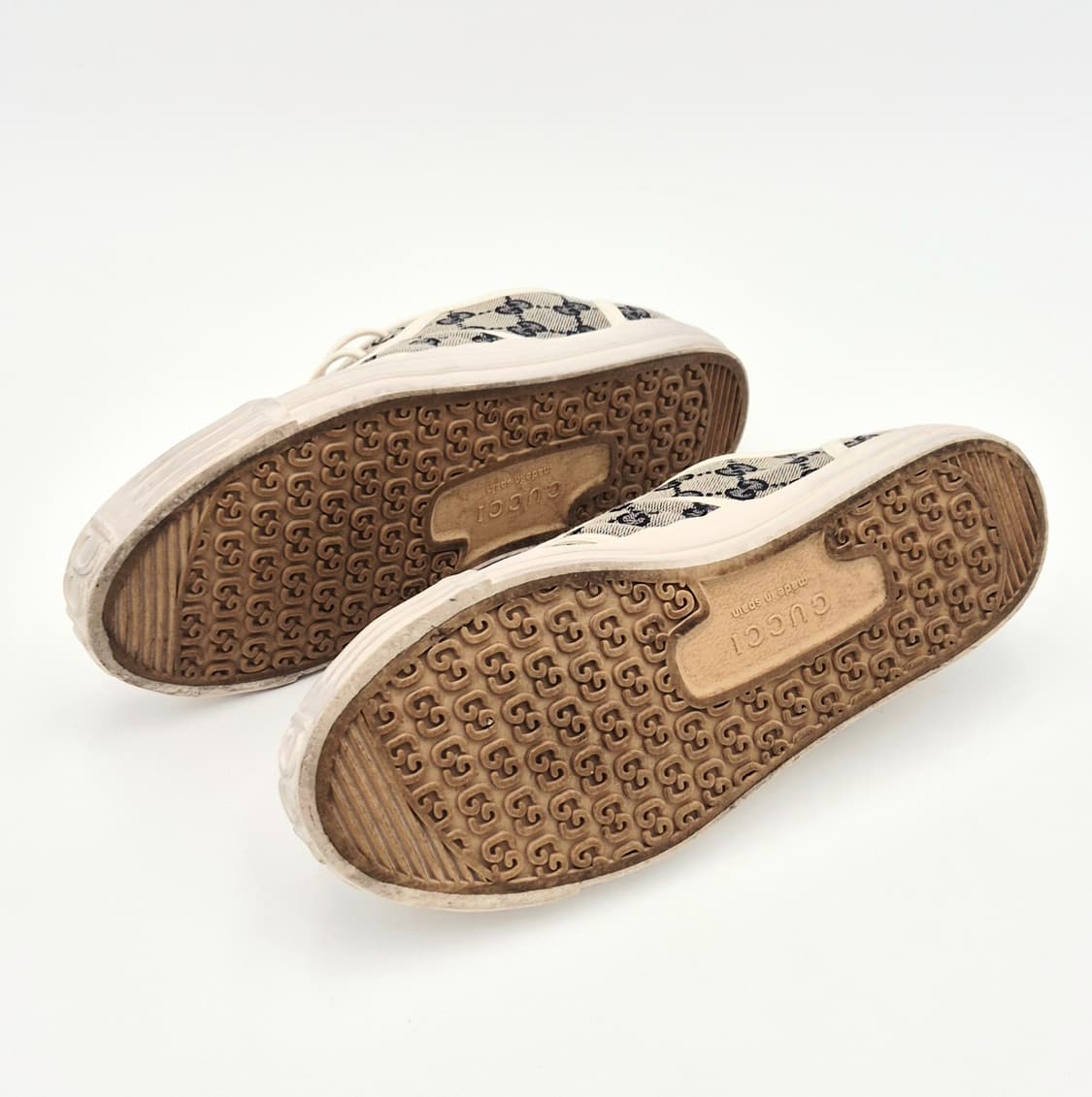 구찌 캔버스 로우탑 남성 스니커즈 7 1/2 상품이미지10