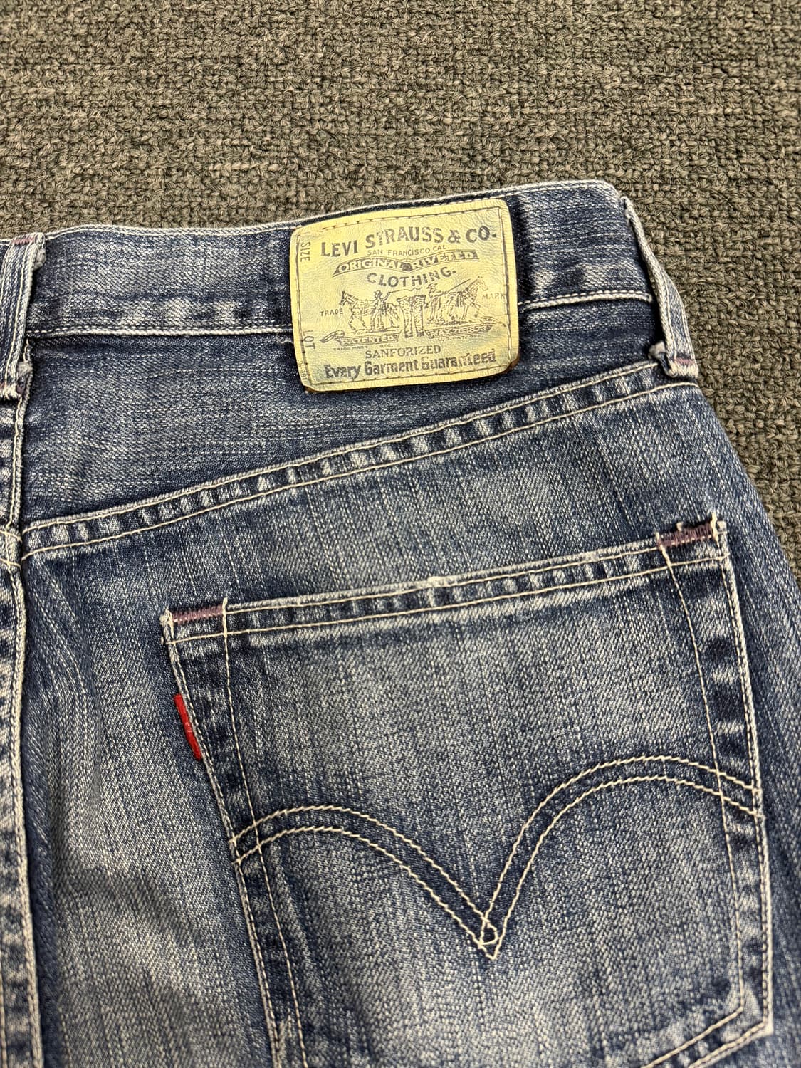 32)리바이스 빈티지 버뮤다 데님팬츠 상품이미지7