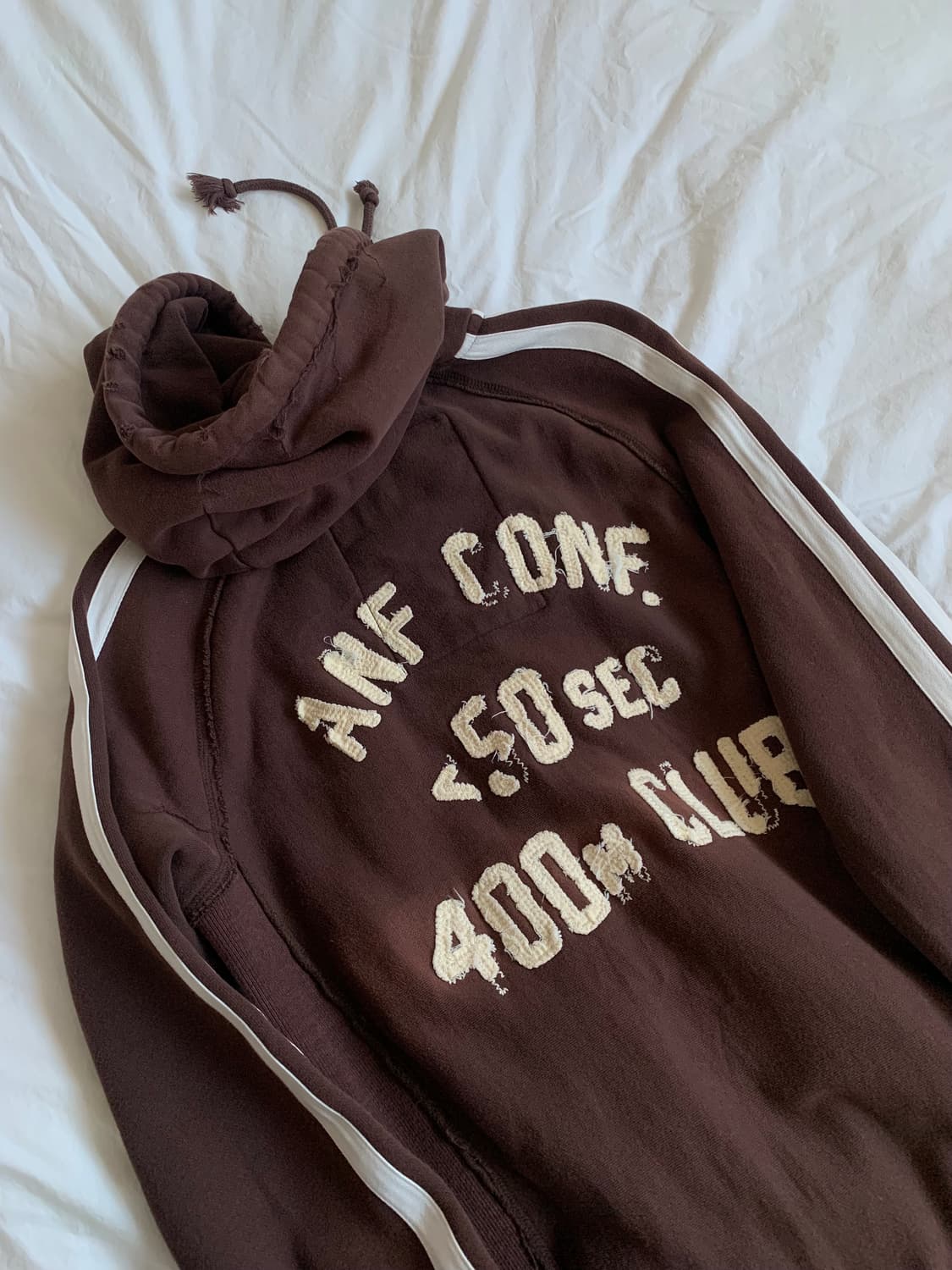 Abercrombie & Fitch 브라운 반집업 후디 상품이미지7