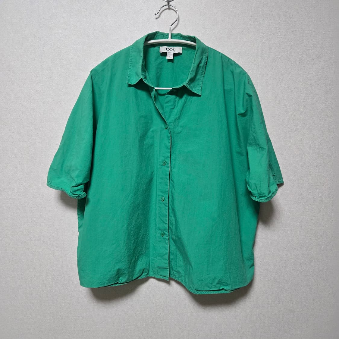 코스 코튼 반팔셔츠/ 여성 셔츠/ 여성 블라우스 상품이미지1