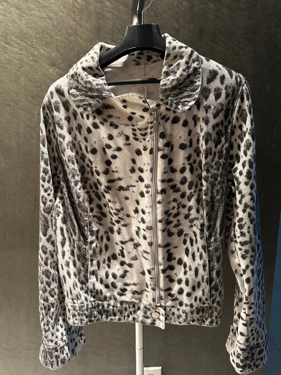 (정가 170) Roberto Cavalli 레오파드 자켓 상품이미지3