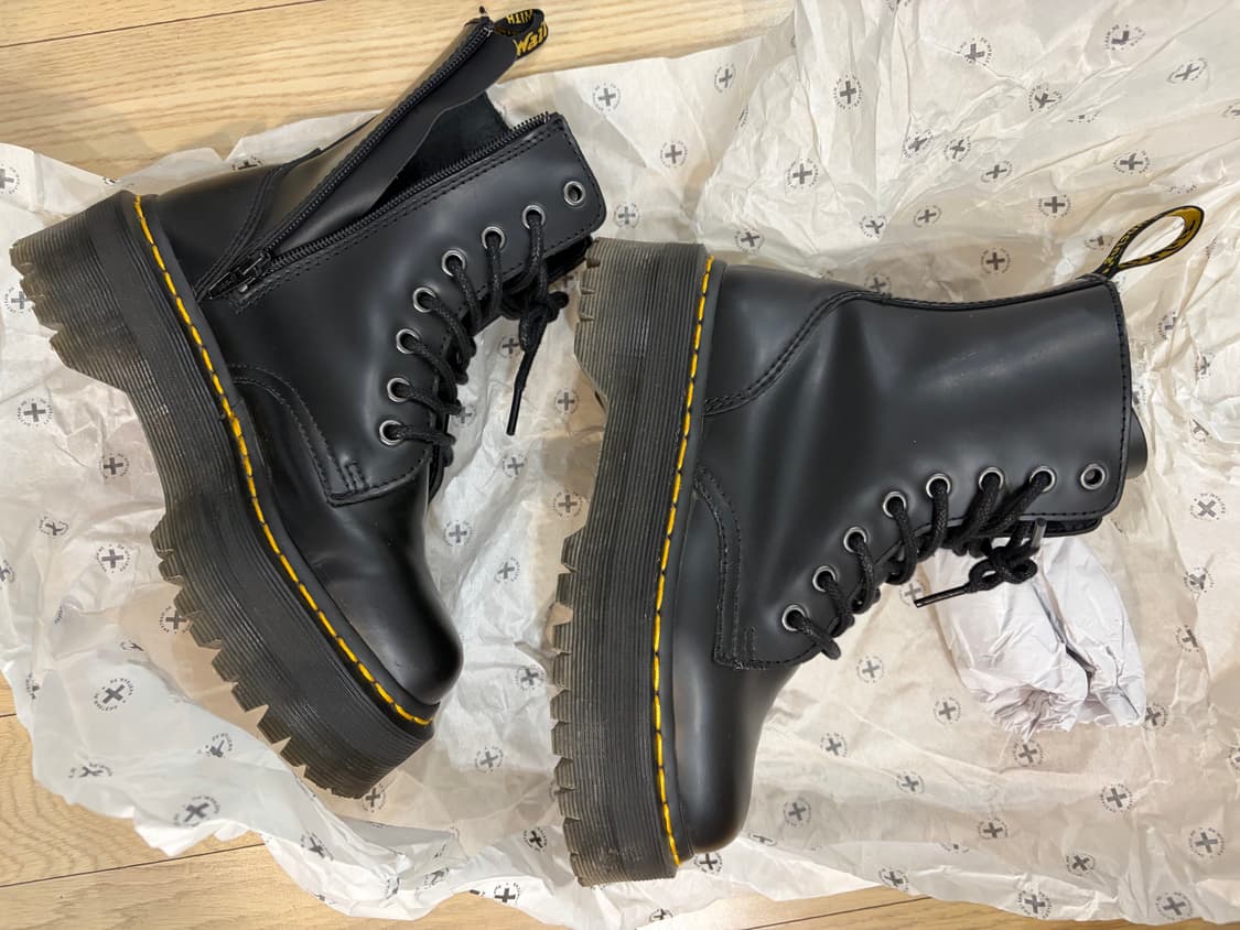 S급 닥터마틴 제이든 부츠 블랙 220 상품이미지3