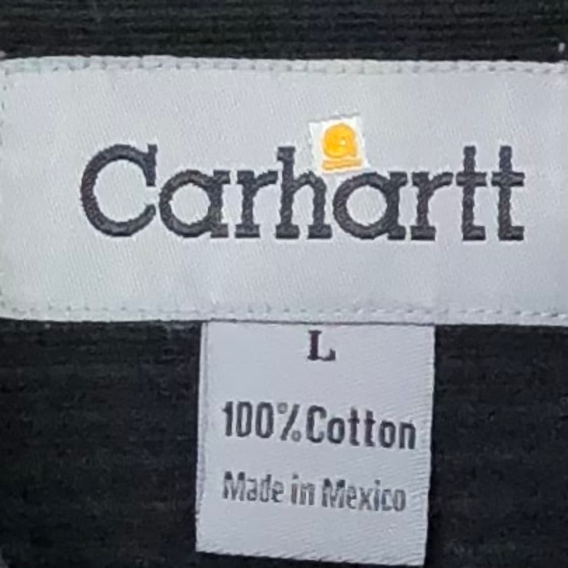 XL 칼하트 블랙 코듀로이 자켓 상품이미지3