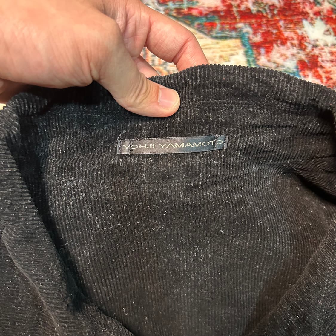 [XL] 03FW 요지 야마모토 y’s for men 코듀로이 더블 자켓 상품이미지4