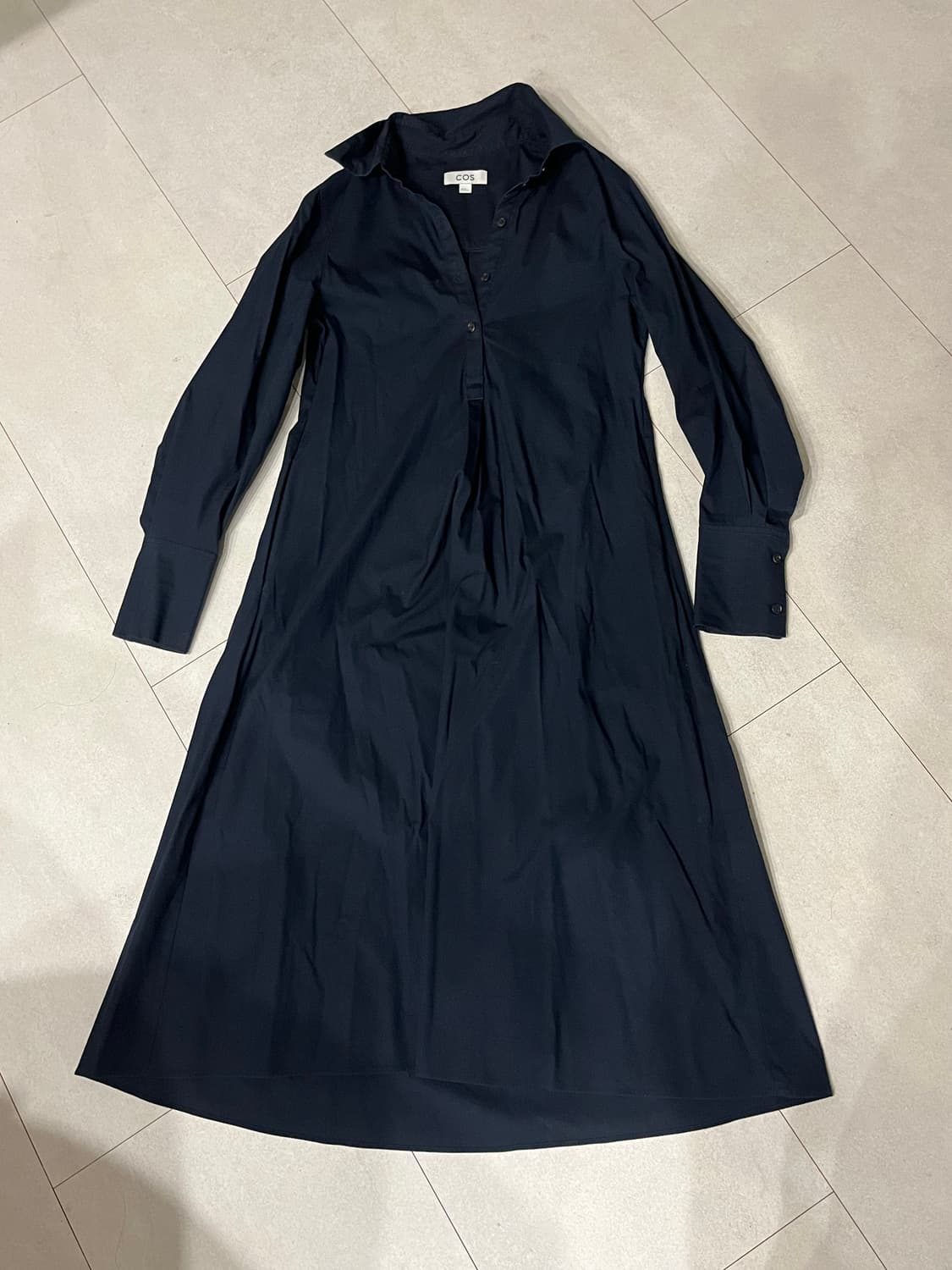 코스 코튼 셔츠 원피스 32  상품이미지1