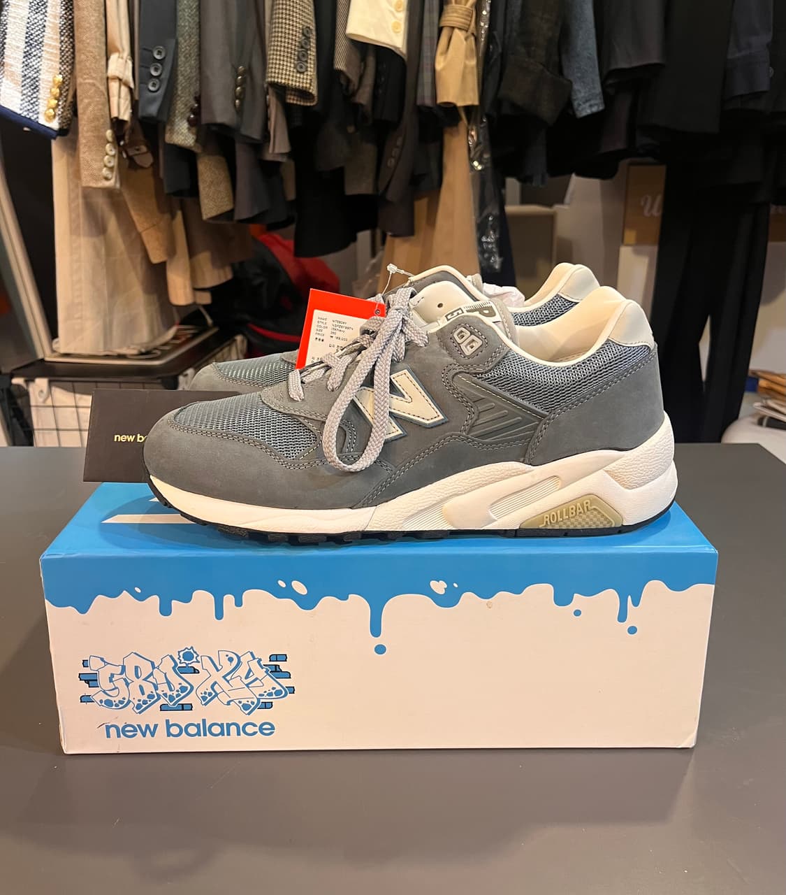 뉴발란스 580 MT580XY (스틸 그레이 280mm) 상품이미지2