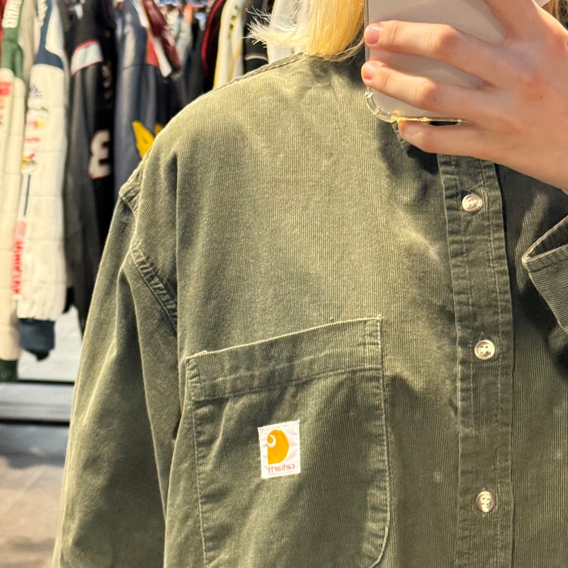 [NO.9] 칼하트 코듀로이 긴팔셔츠 상품이미지4