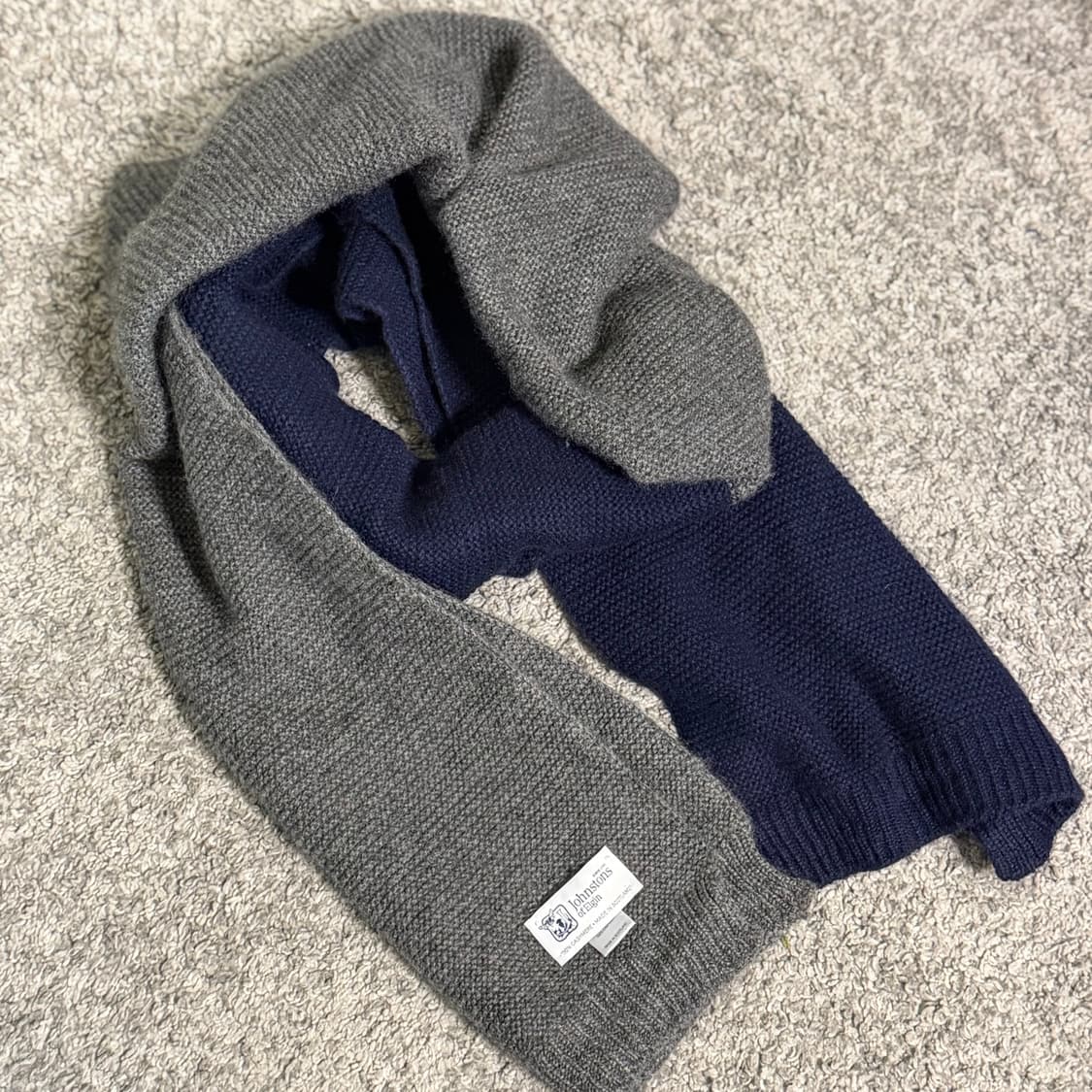 존스톤스 오브 엘긴 캐시미어 머플러 상품이미지2