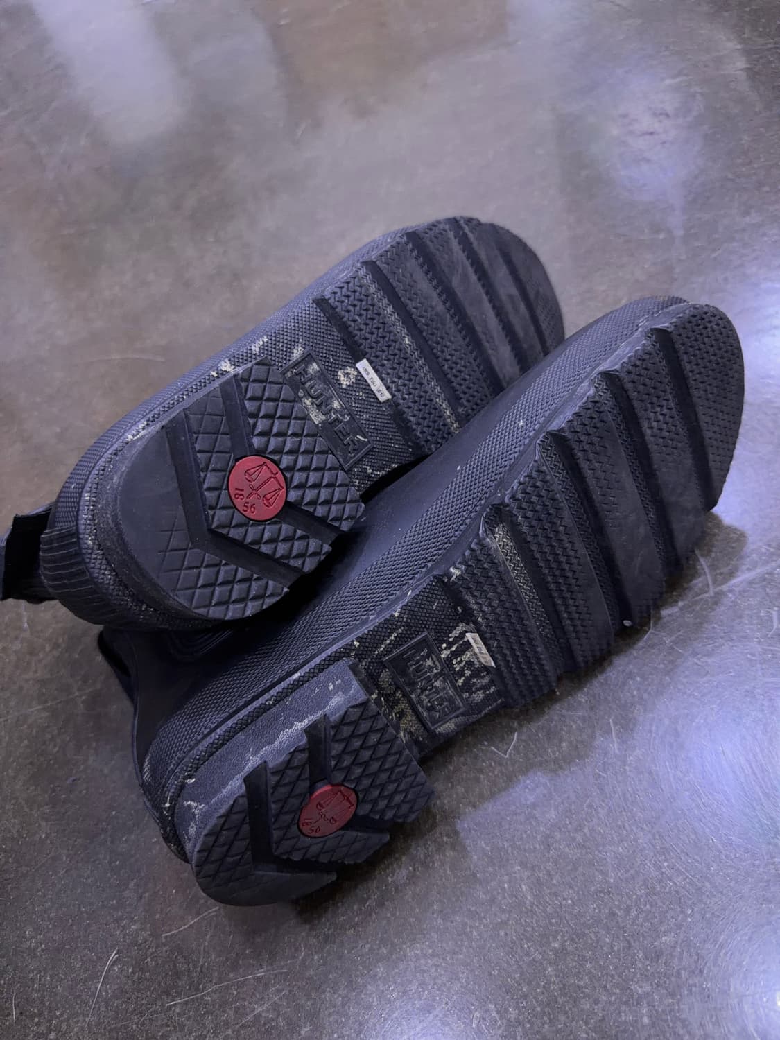 헌터 첼시 레인부츠 워커 블랙 280 상품이미지8