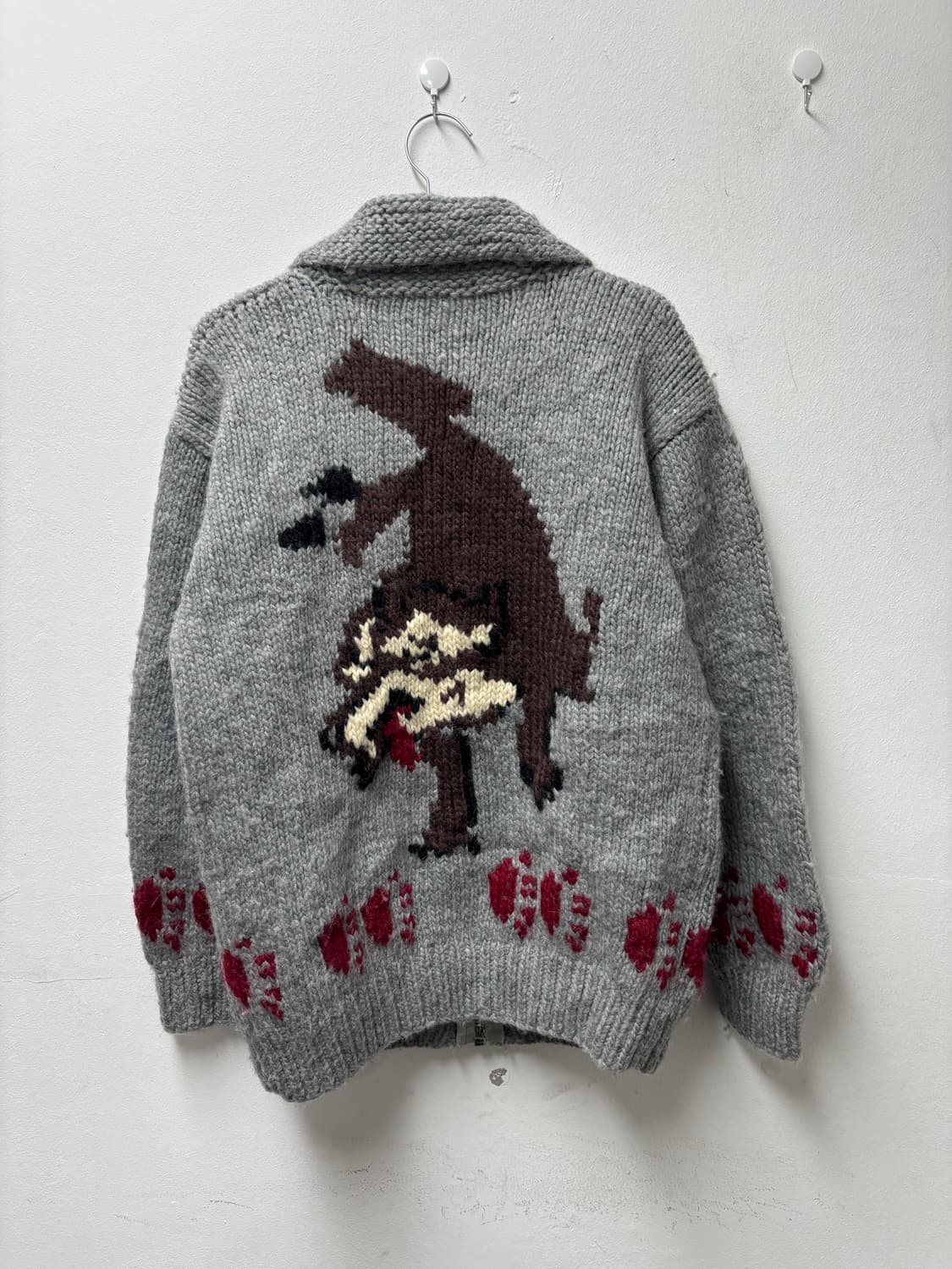 “Vintage” Handmade Grey Cowichan 상품이미지9