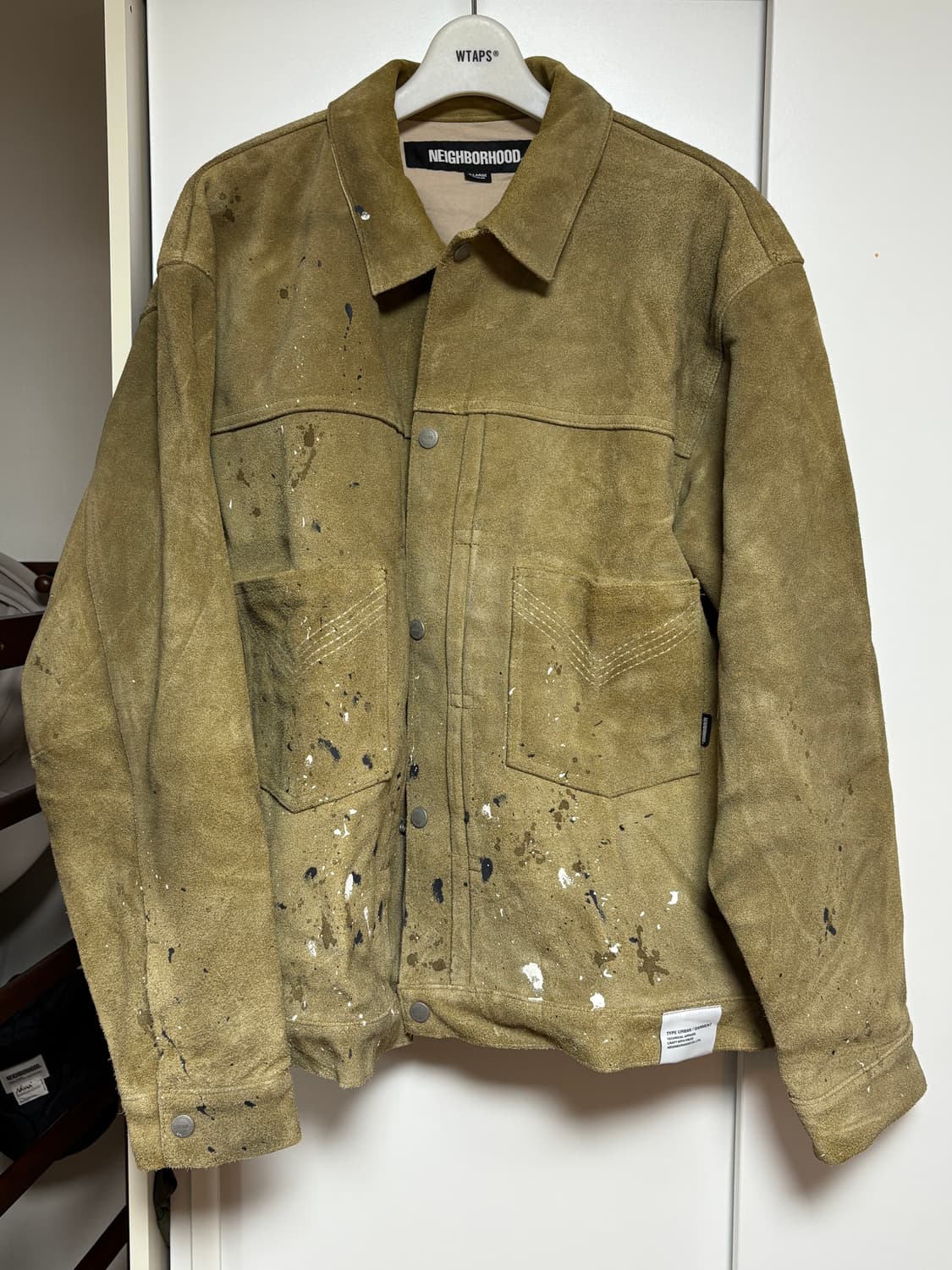 네이버후드 24AW DRIP SUEDE JK (XL) 상품이미지3