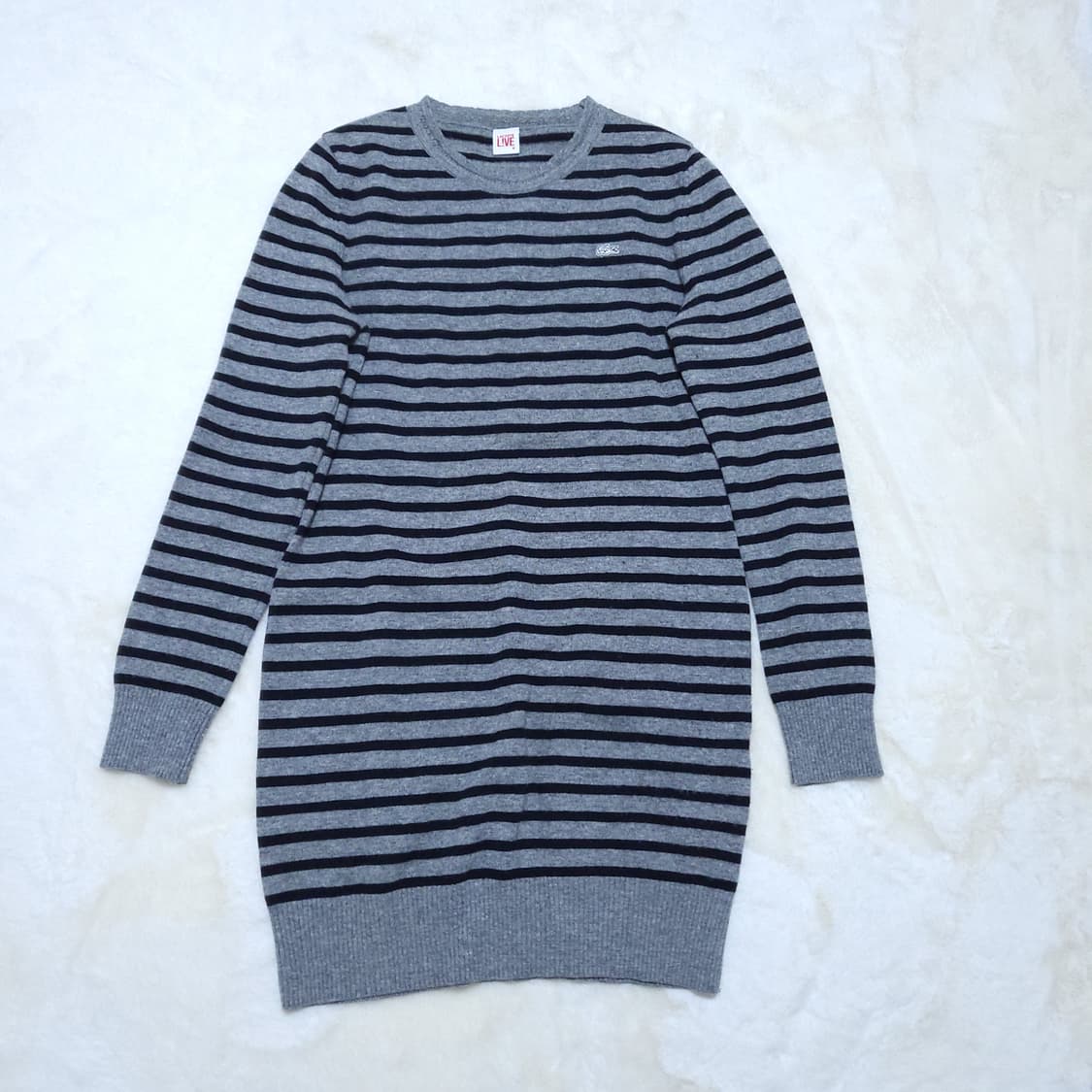 라코스테 여성 롱니트 긴팔 95 0210  뽀샤샤 상품이미지1