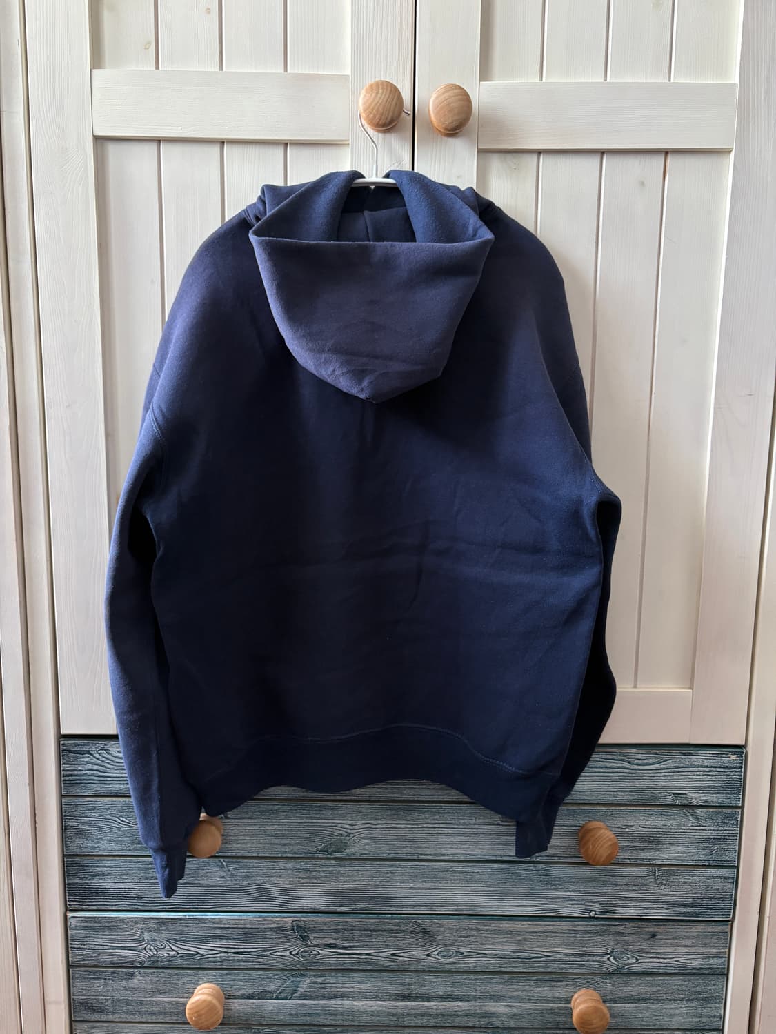 미제 usa 90s 러셀 후디 후드 네이비 L 라지사이즈 상품이미지5