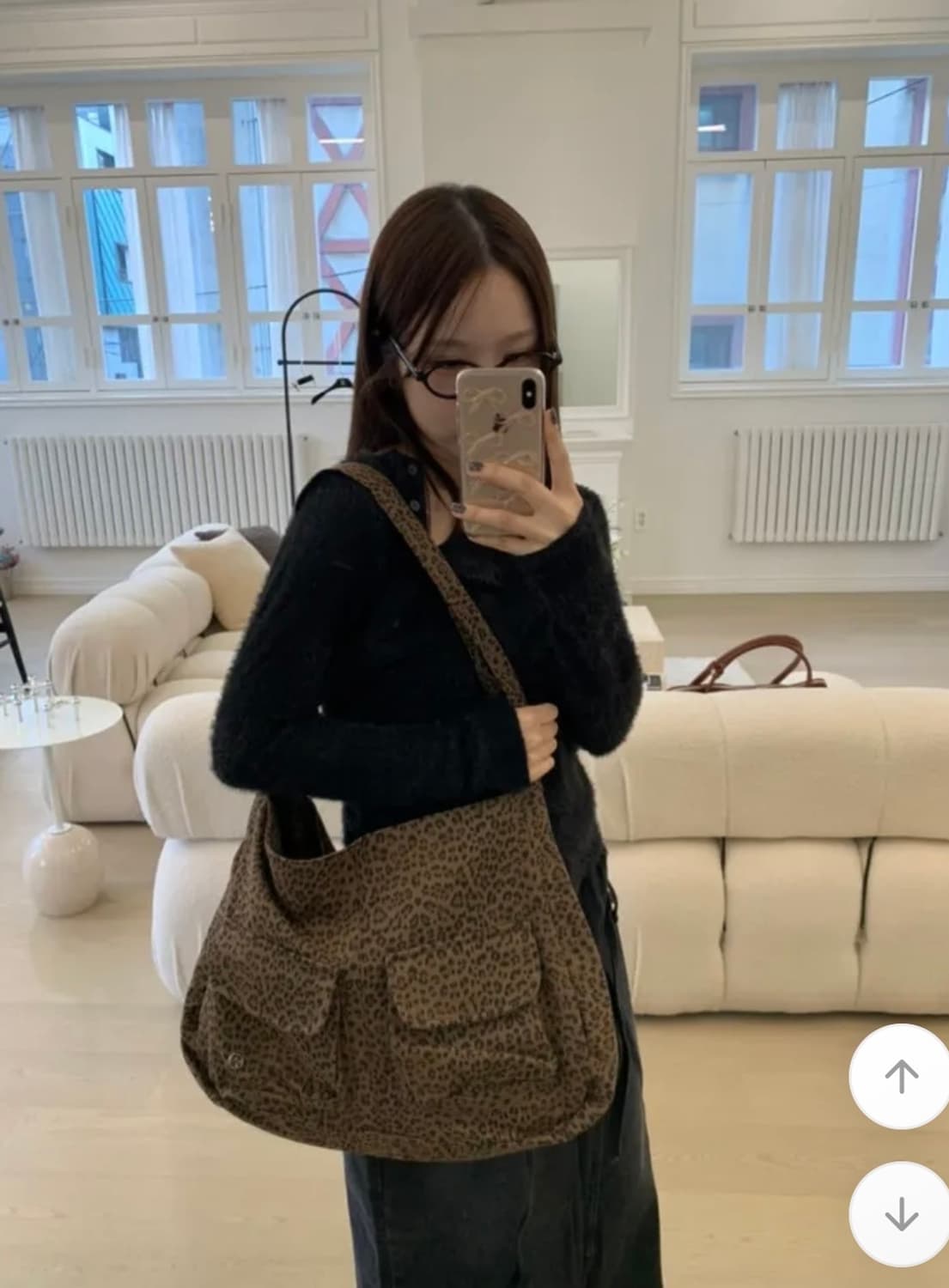 (새상품)레오파드백 호피팩 숄더백 크로스백 상품이미지9