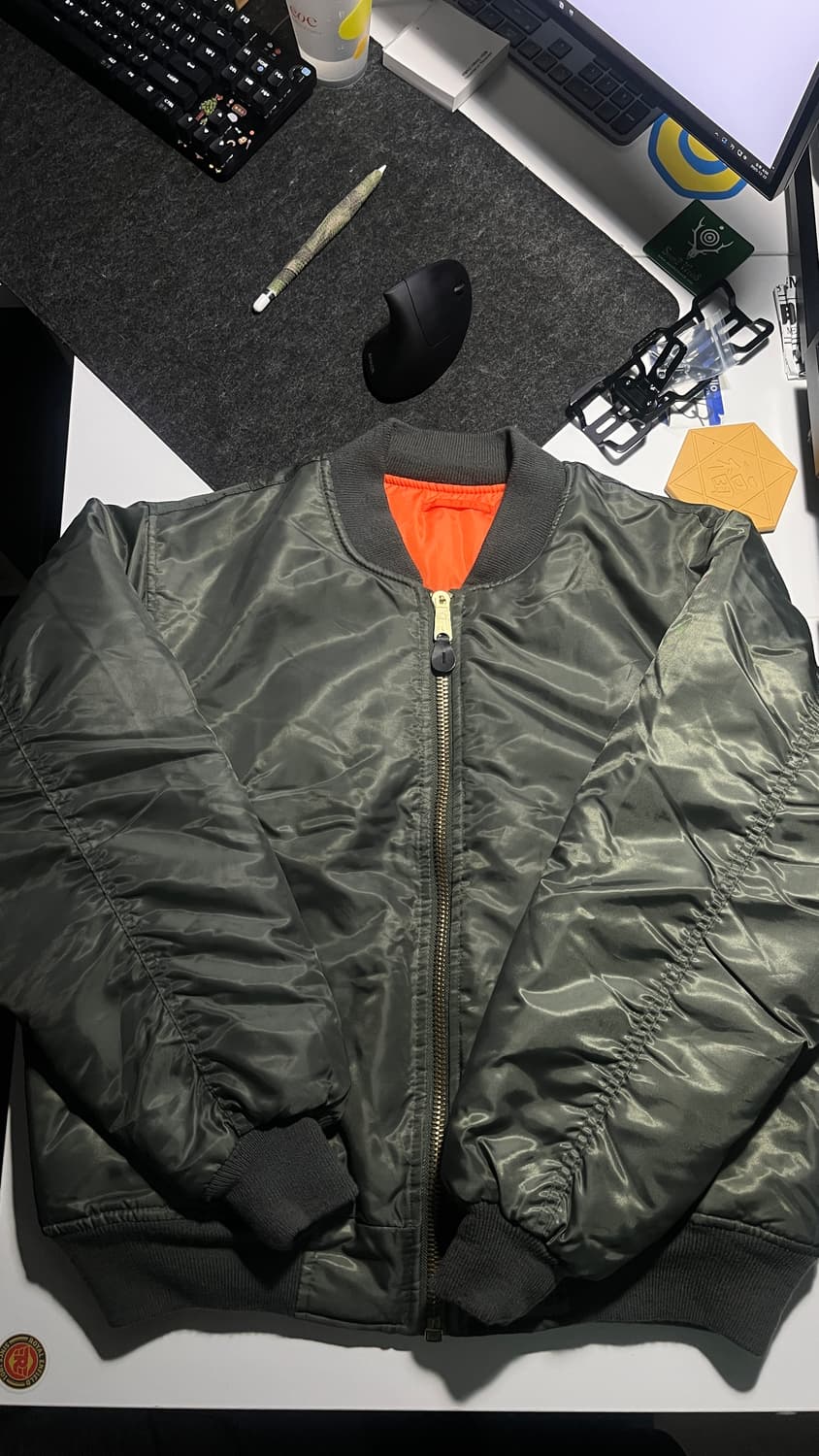 로스코 Ma-1 sagegreen (S) 상품이미지2