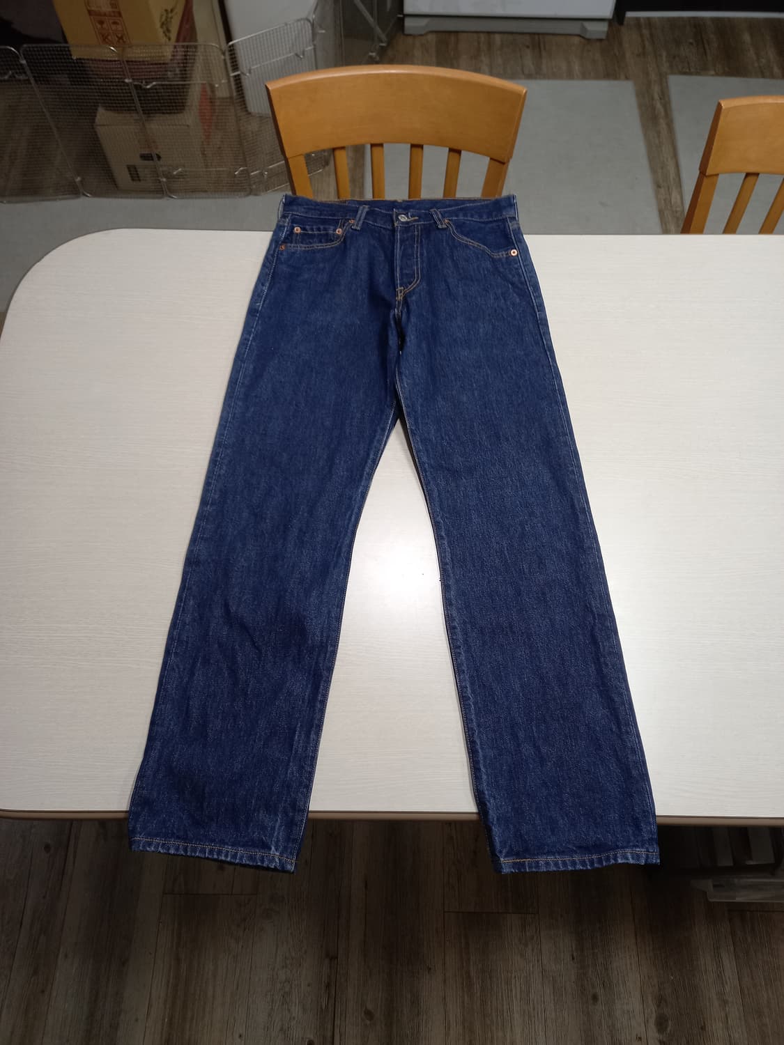 30 05's 리바이스501 Mexico 일자진 진청 30-191 상품이미지1