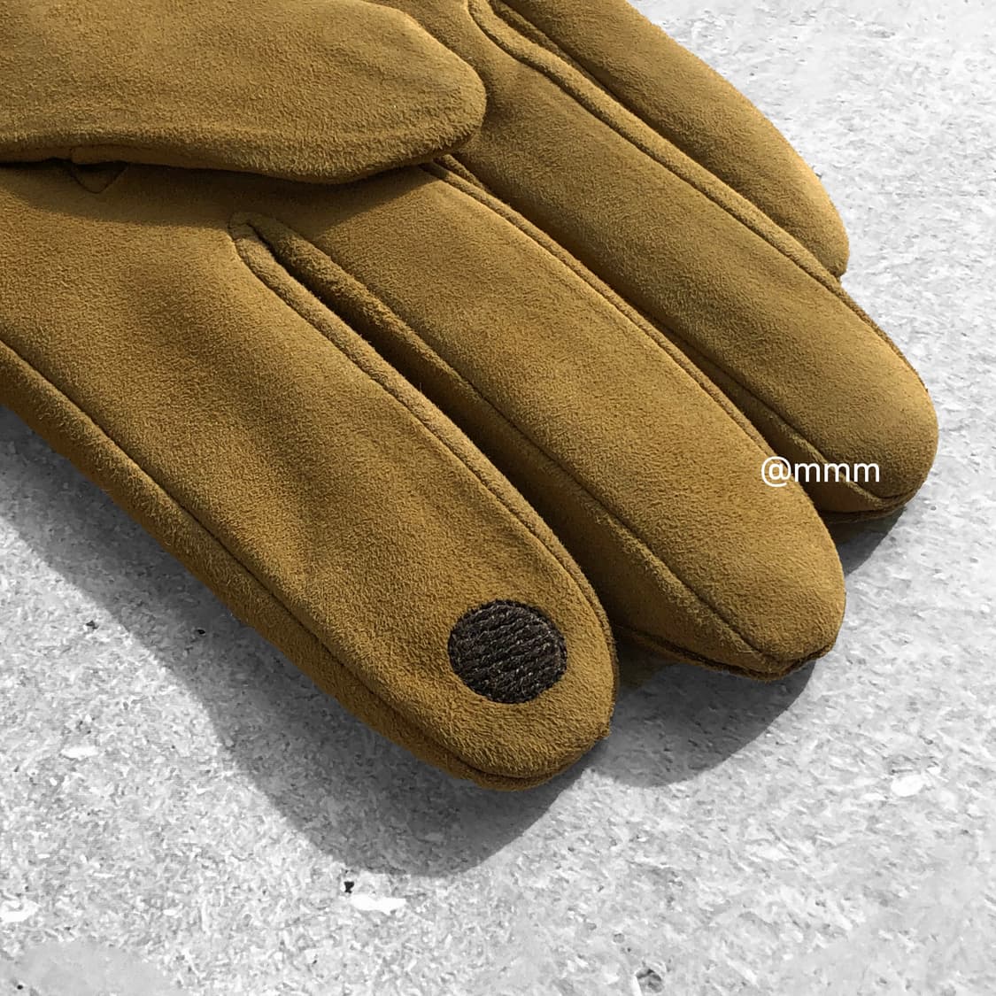 [Unisex] 스웨이드 가죽 장갑 스마트터치 상품이미지7