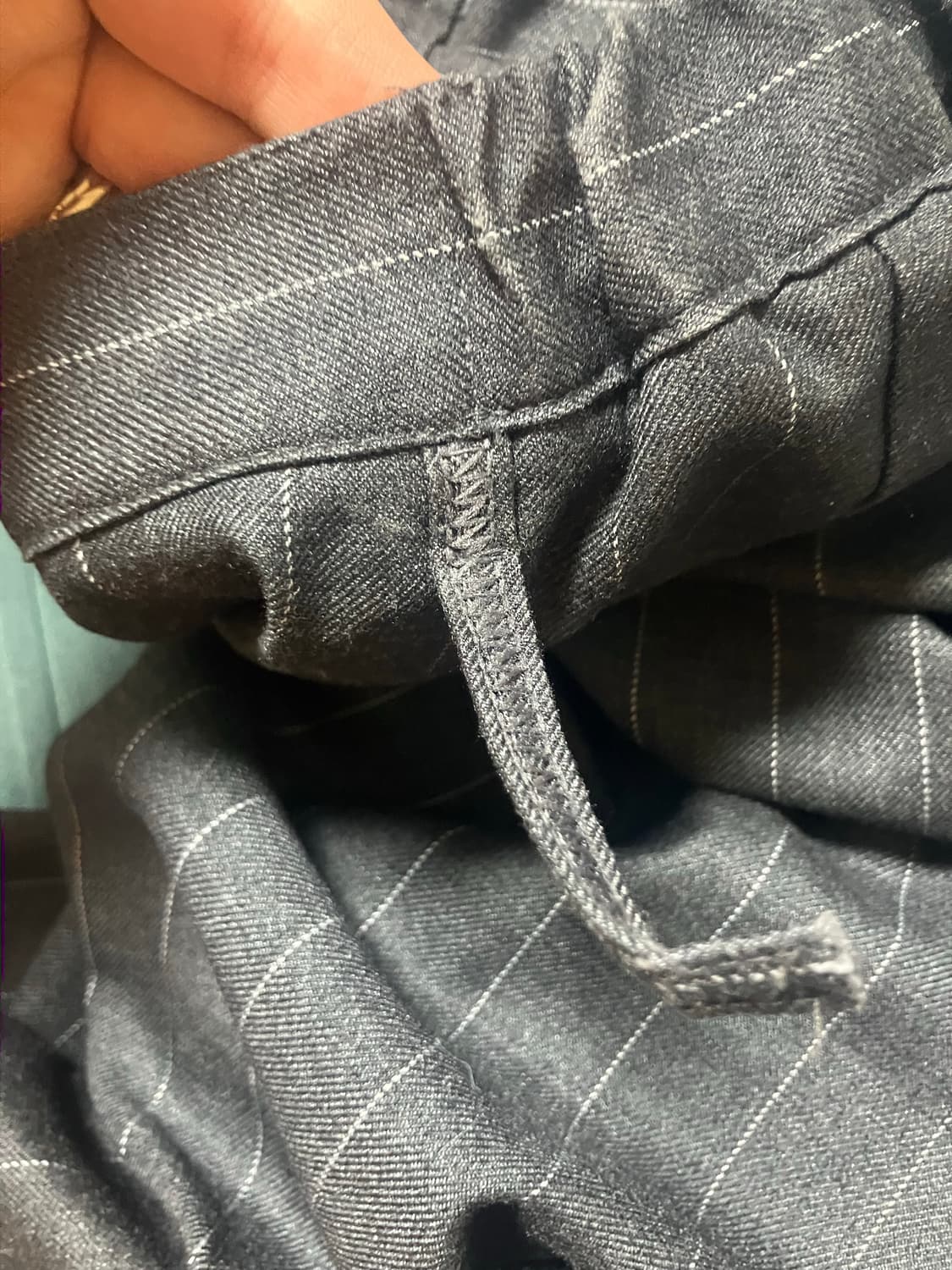 egot 스트라이프 커브드 슬랙스 상품이미지4