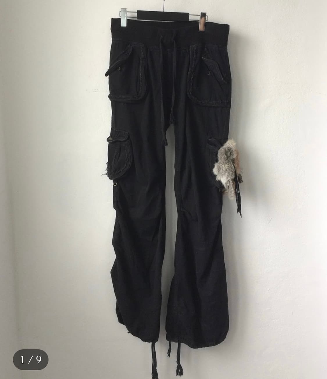 GOA flared feather cago pants 상품이미지1
