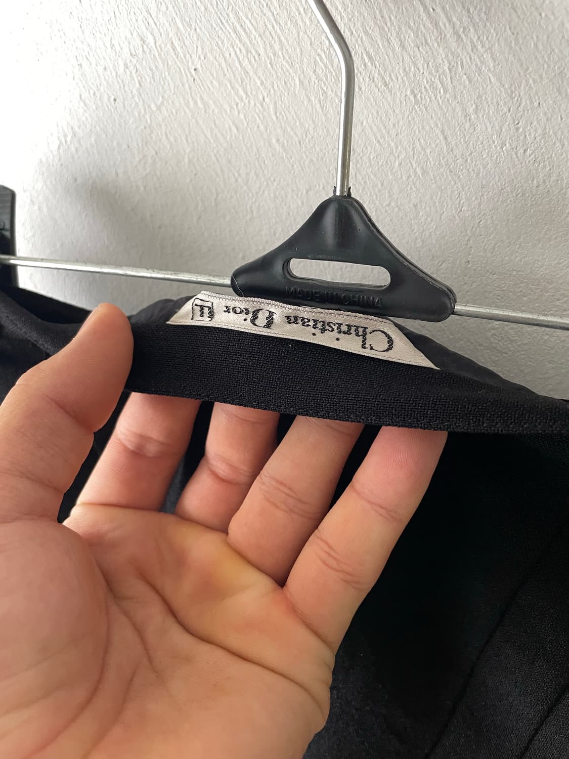 Vintage Dior Black Skirt 상품이미지5