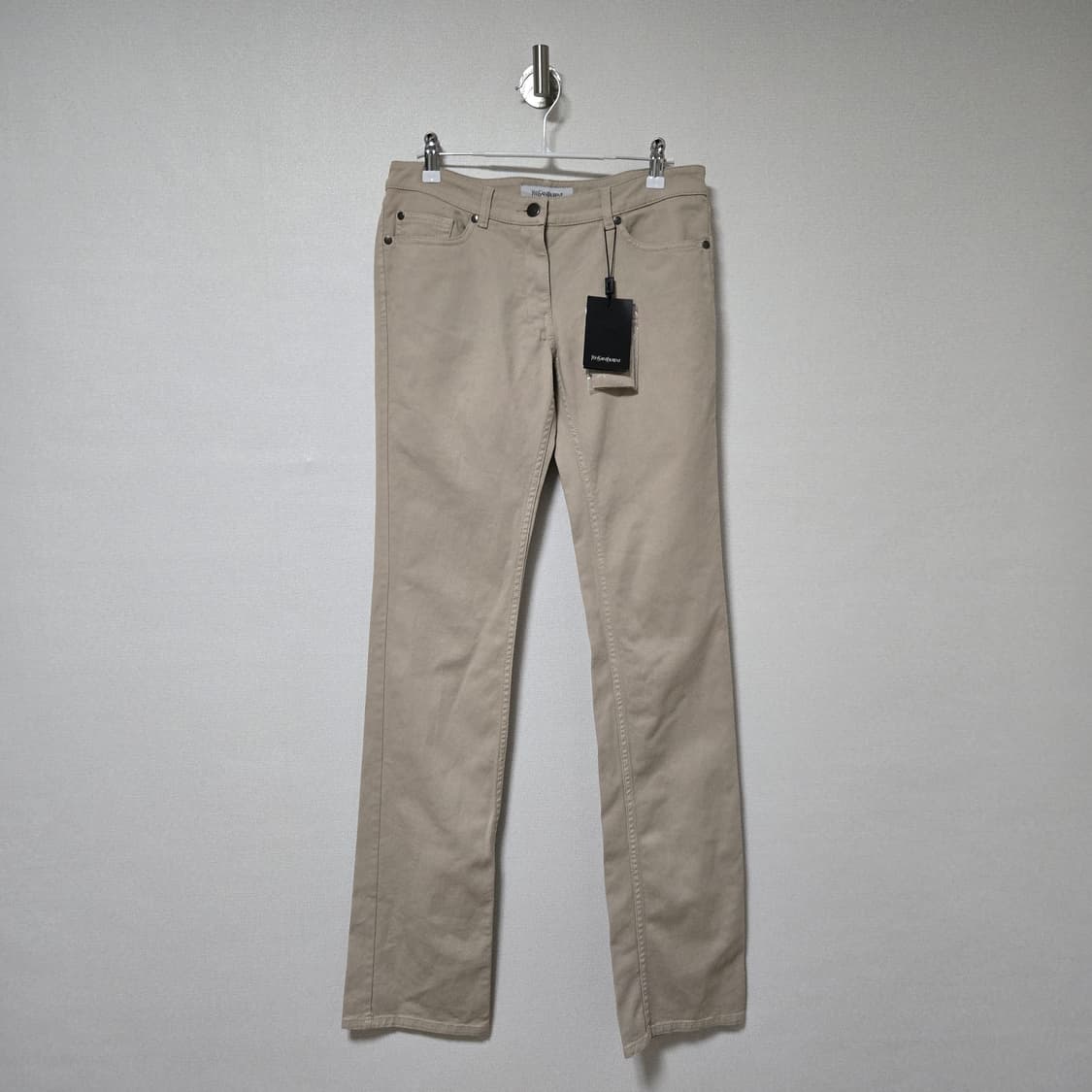 생로랑 Ysl 코튼 팬츠 (새상품) / 여성 바지 / 여자 바지 상품이미지1