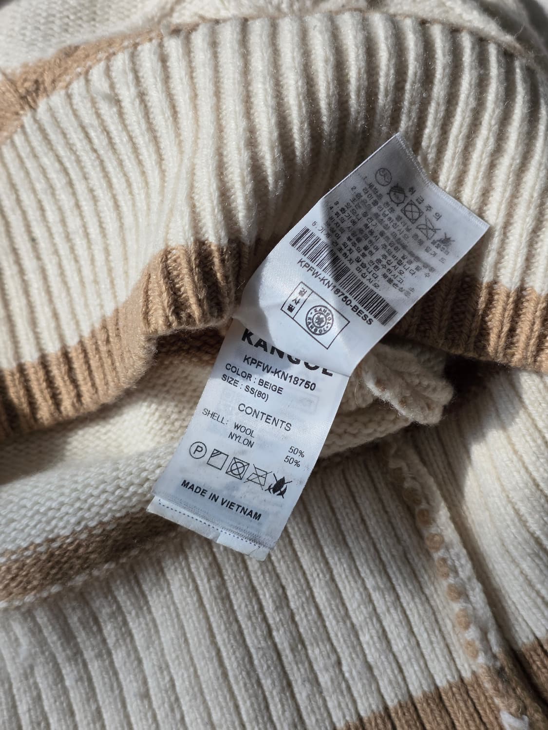 KANGOL 캉골 울 니트 상품이미지7