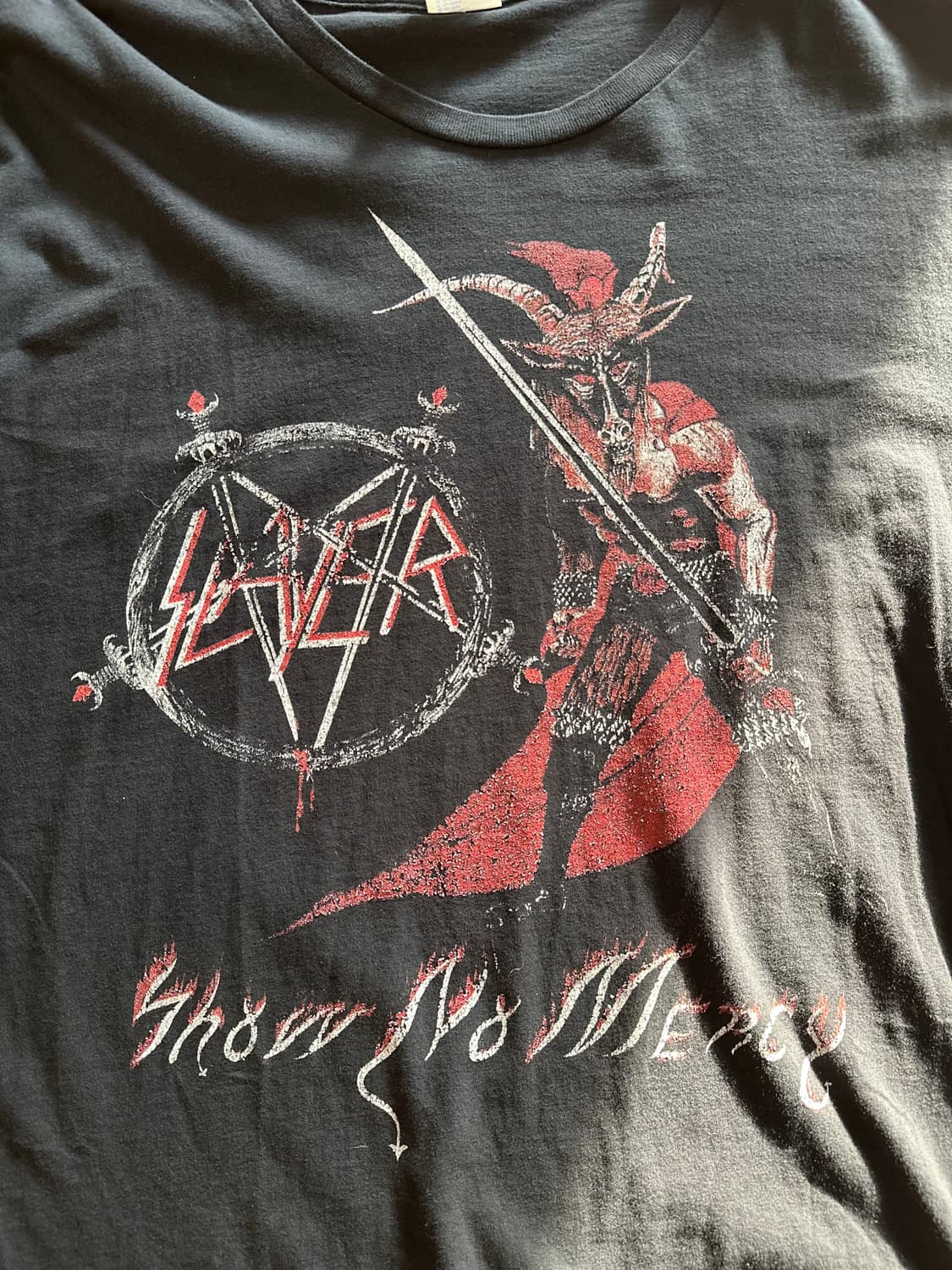 SLAYER 'Show No Mercy' band tee - 2XL 상품이미지2