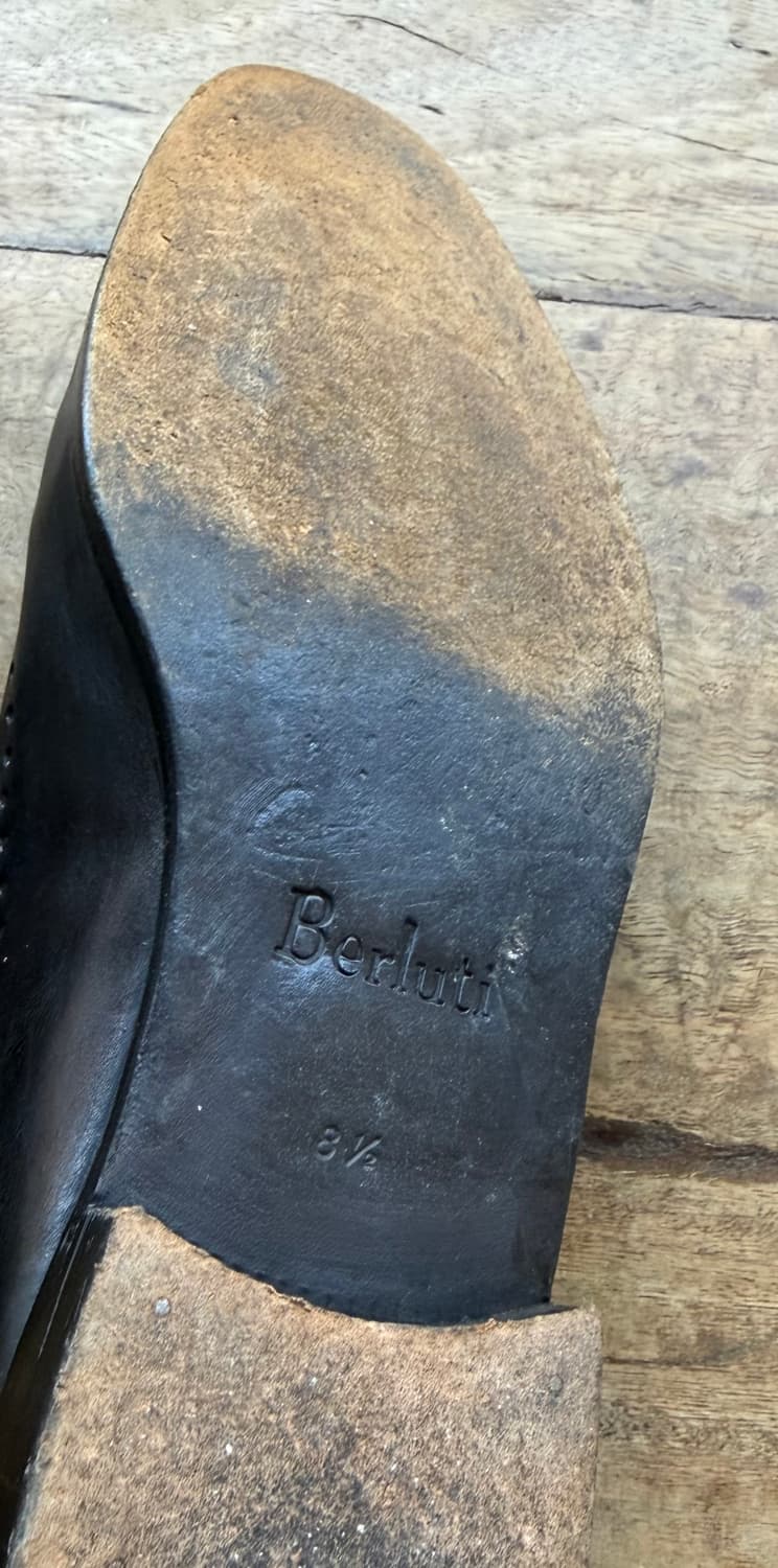 Berluti 벨루티 윙팁 구두 8 1/2 (265-70) 상품이미지6