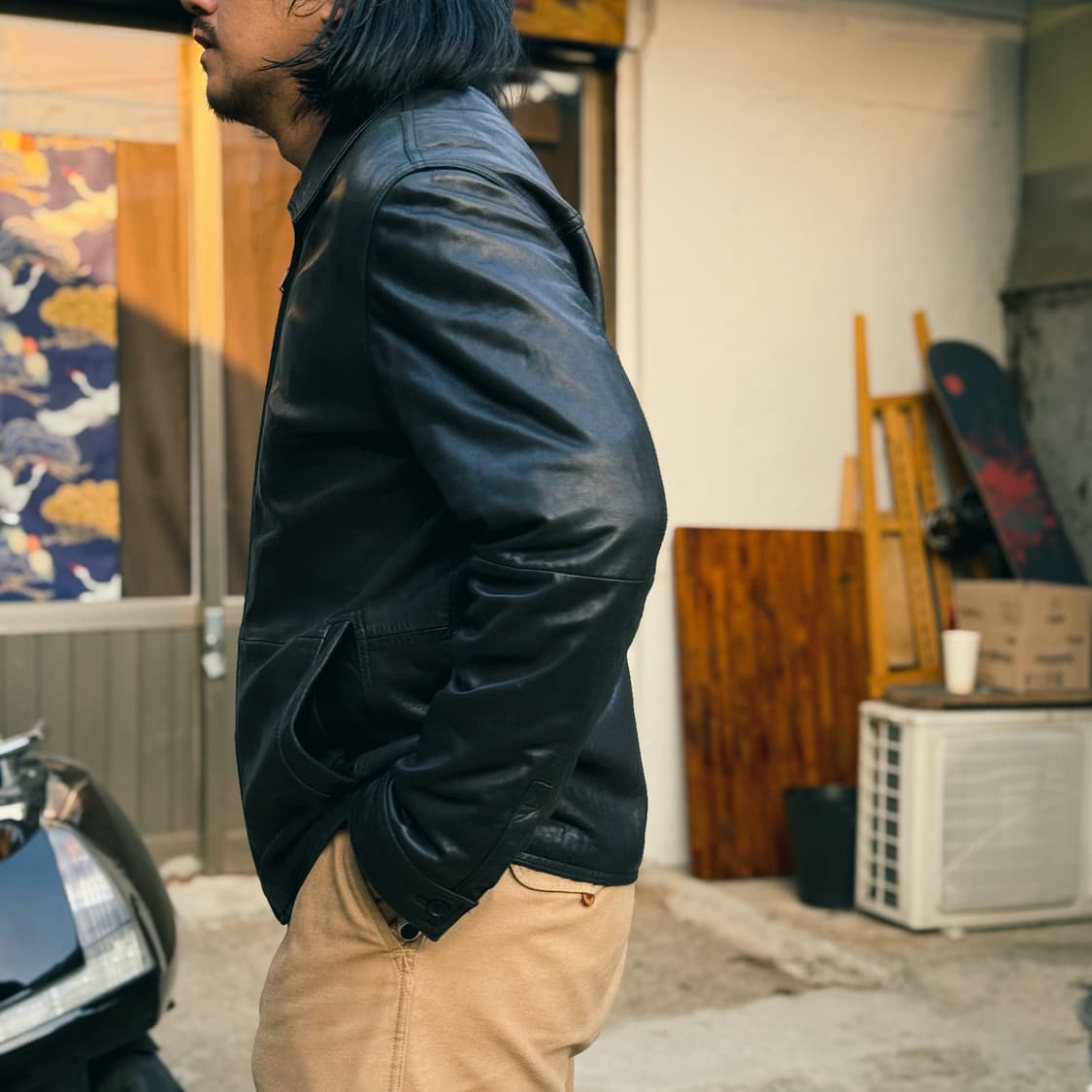 코리안모드 카우하이드 카코트 XXXL 상품이미지9