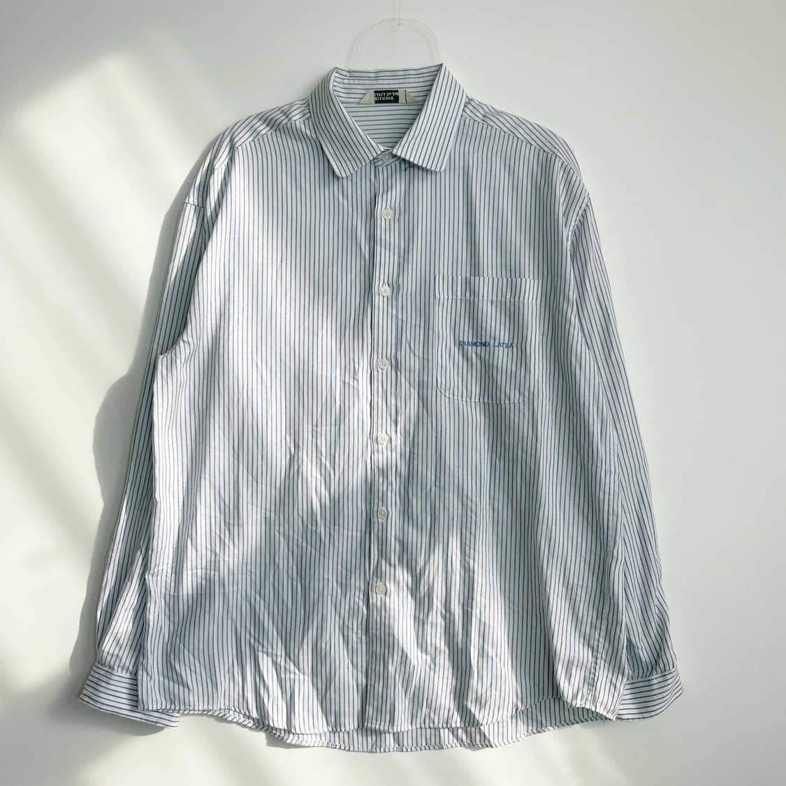 B1 다이아몬드레이라 스트라이프 셔츠 100사이즈 상품이미지1
