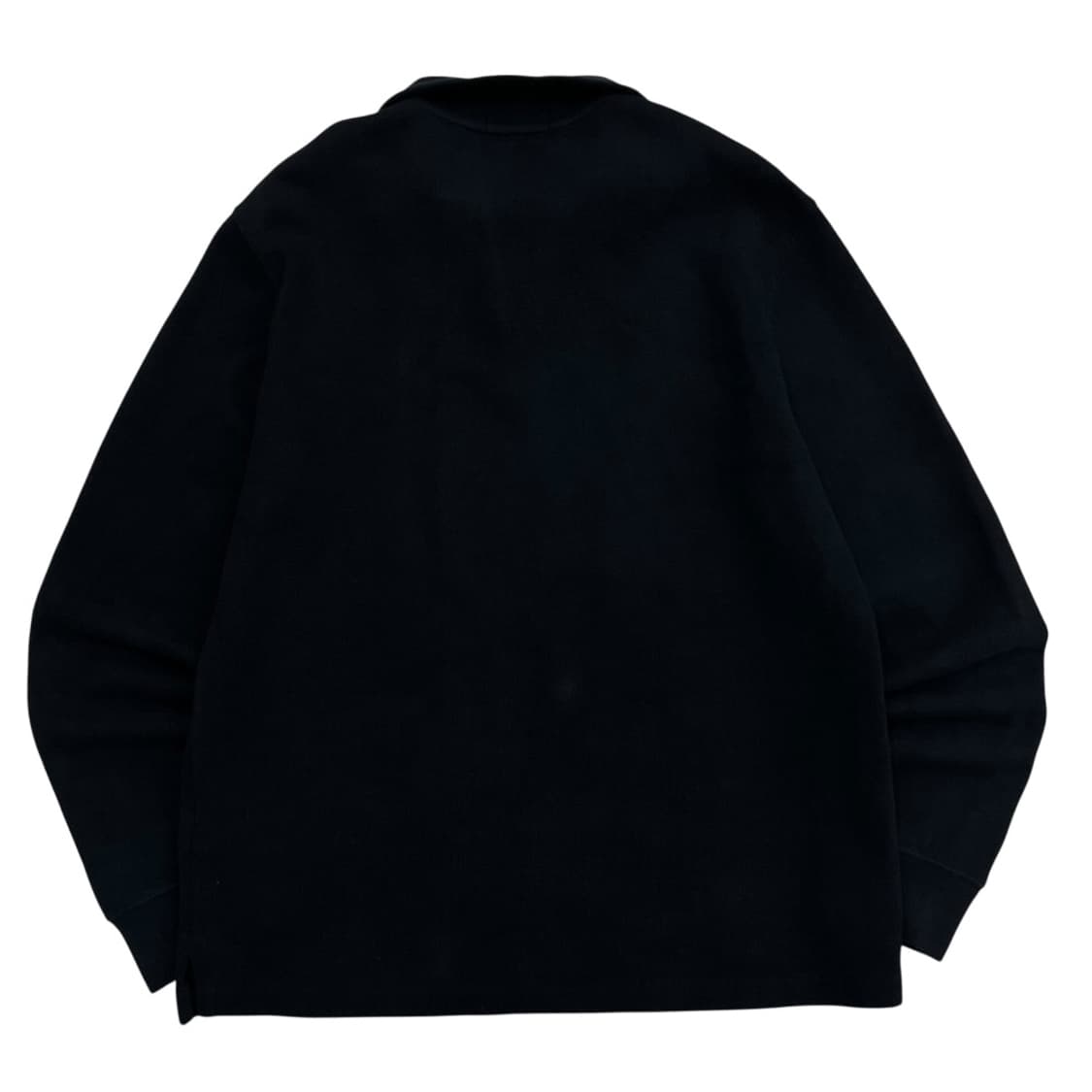 폴로 랄프로렌 화이트포니 블랙 반집업 M 상품이미지3