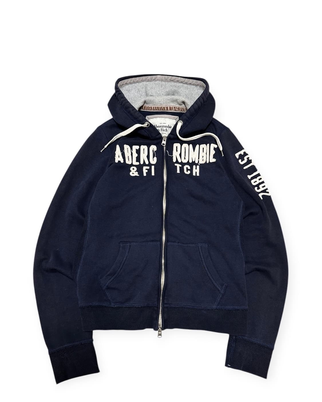 아베크롬비 y2k 네이비 후드집업 상품이미지1