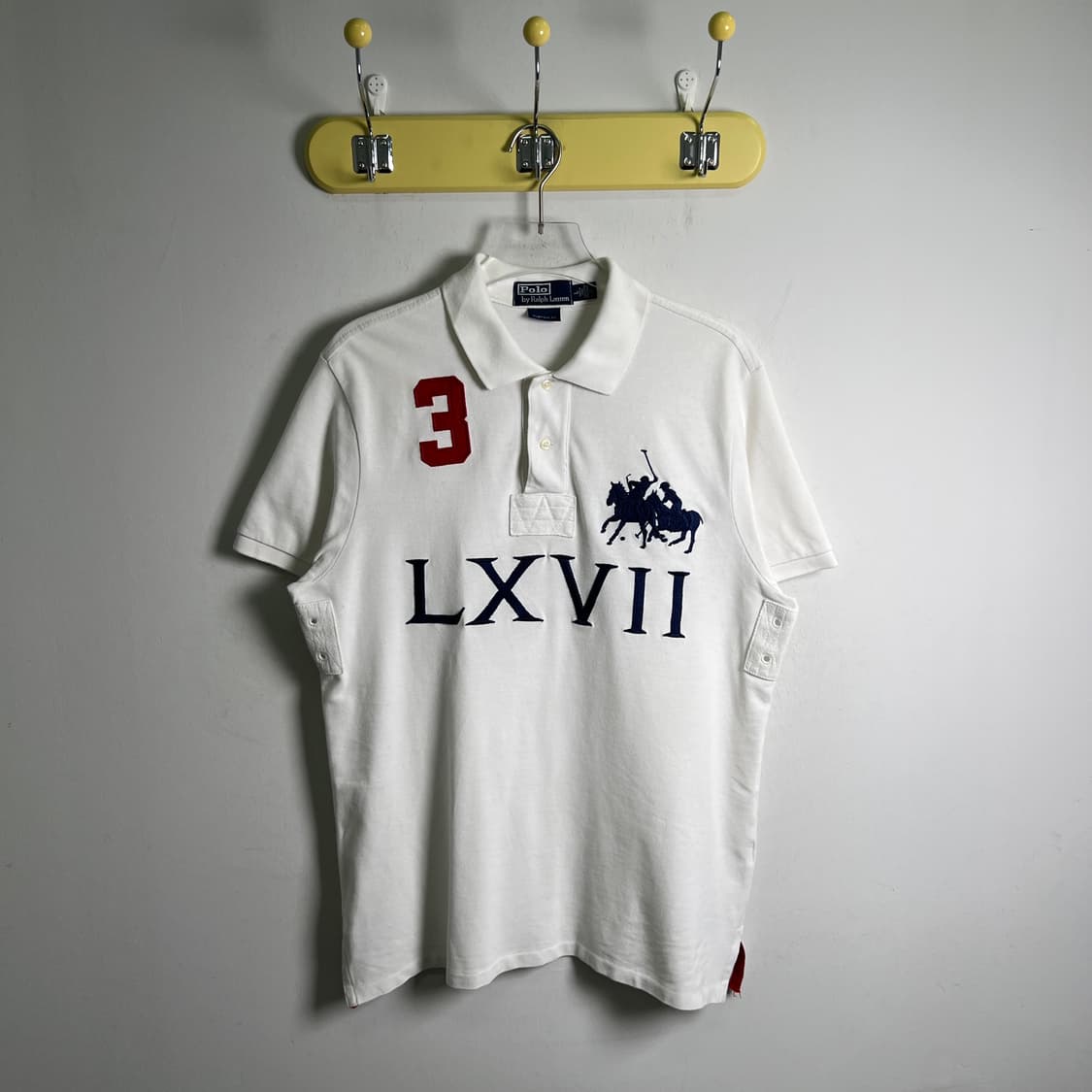 폴로 랄프로렌 빅포니 LXVII 럭비 반팔 폴로 셔츠 L 상품이미지2