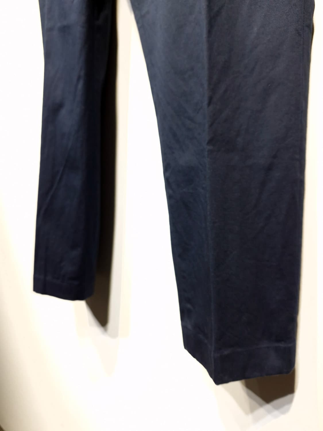 브룩스브라더스 테이퍼드핏 코튼팬츠 네이비_34 상품이미지4
