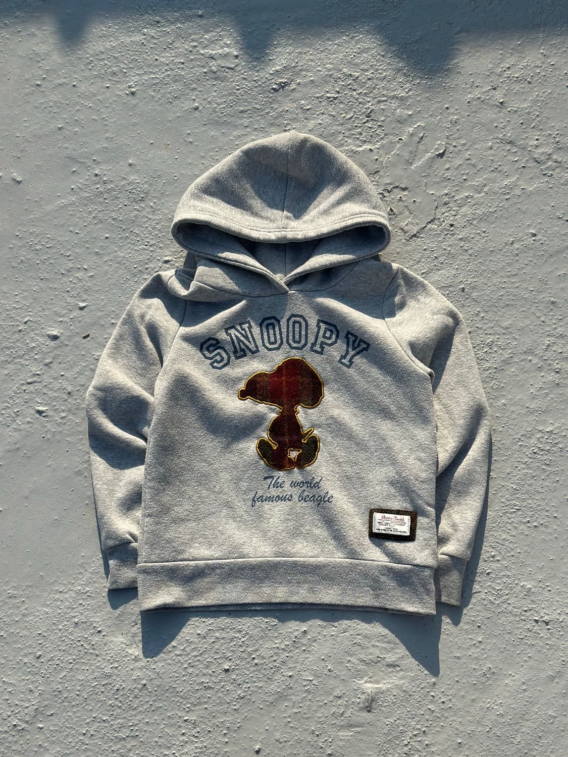 JPN 스누피 해리스트위드 후드 상품이미지1