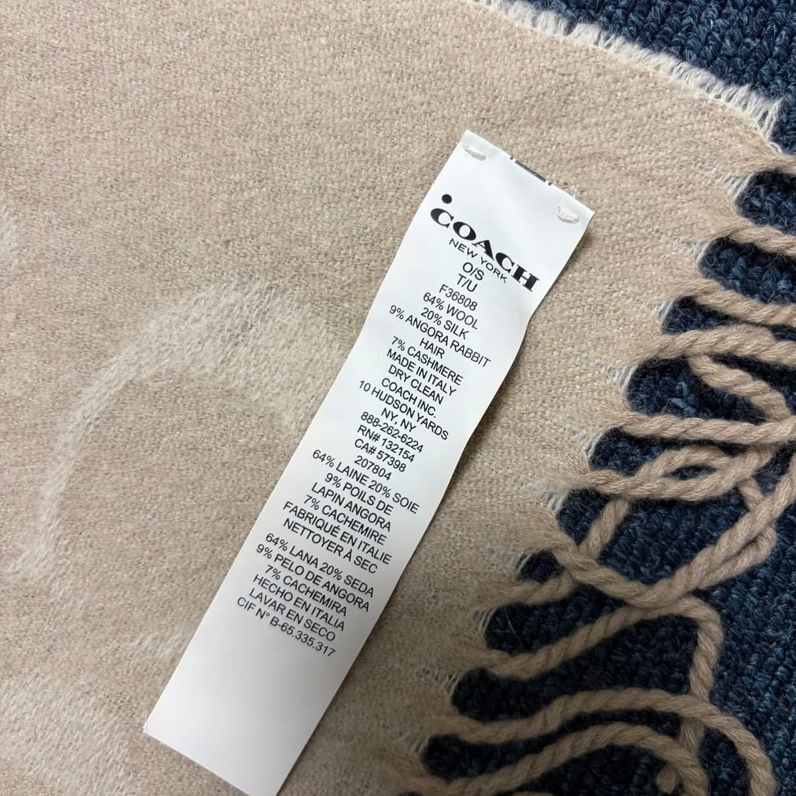 코치 시그니처 머플러 상품이미지4