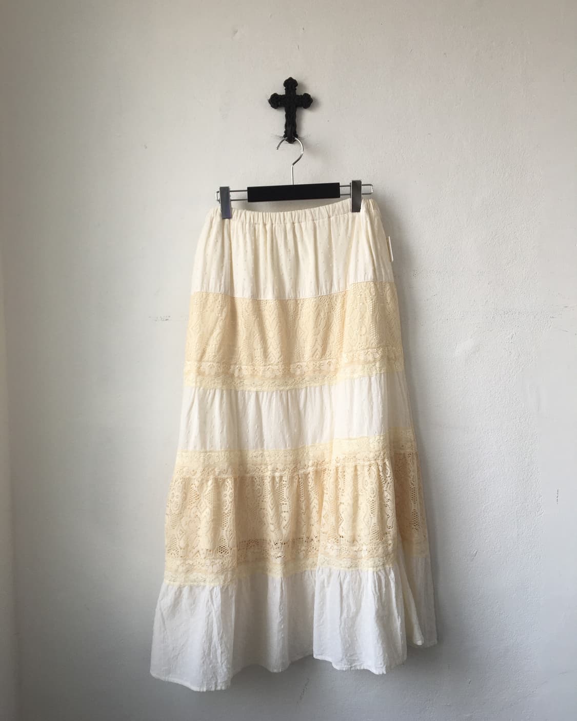 Layer point long skirt 상품이미지1